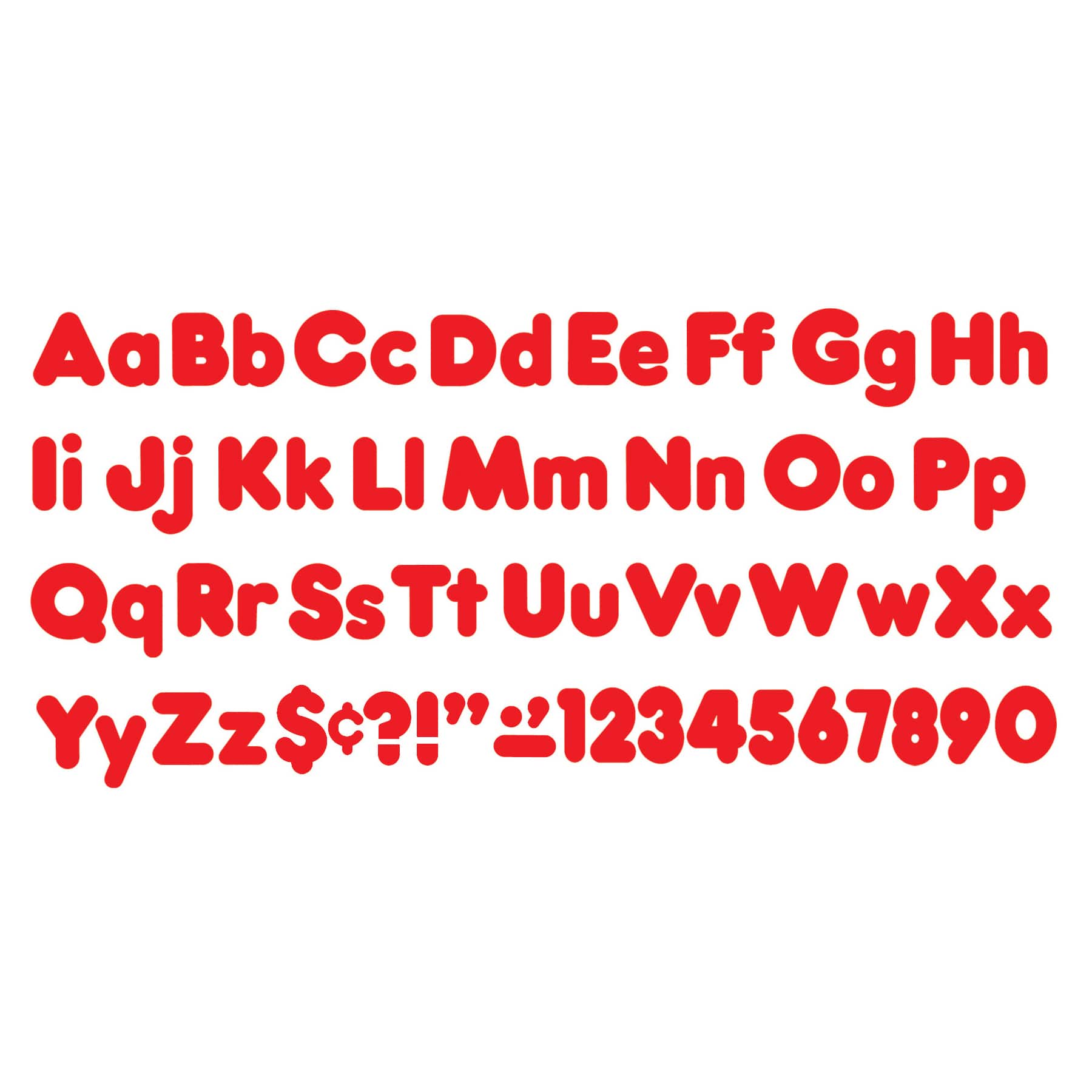Trend Enterprises® 4" Casual Combination Ready Letters