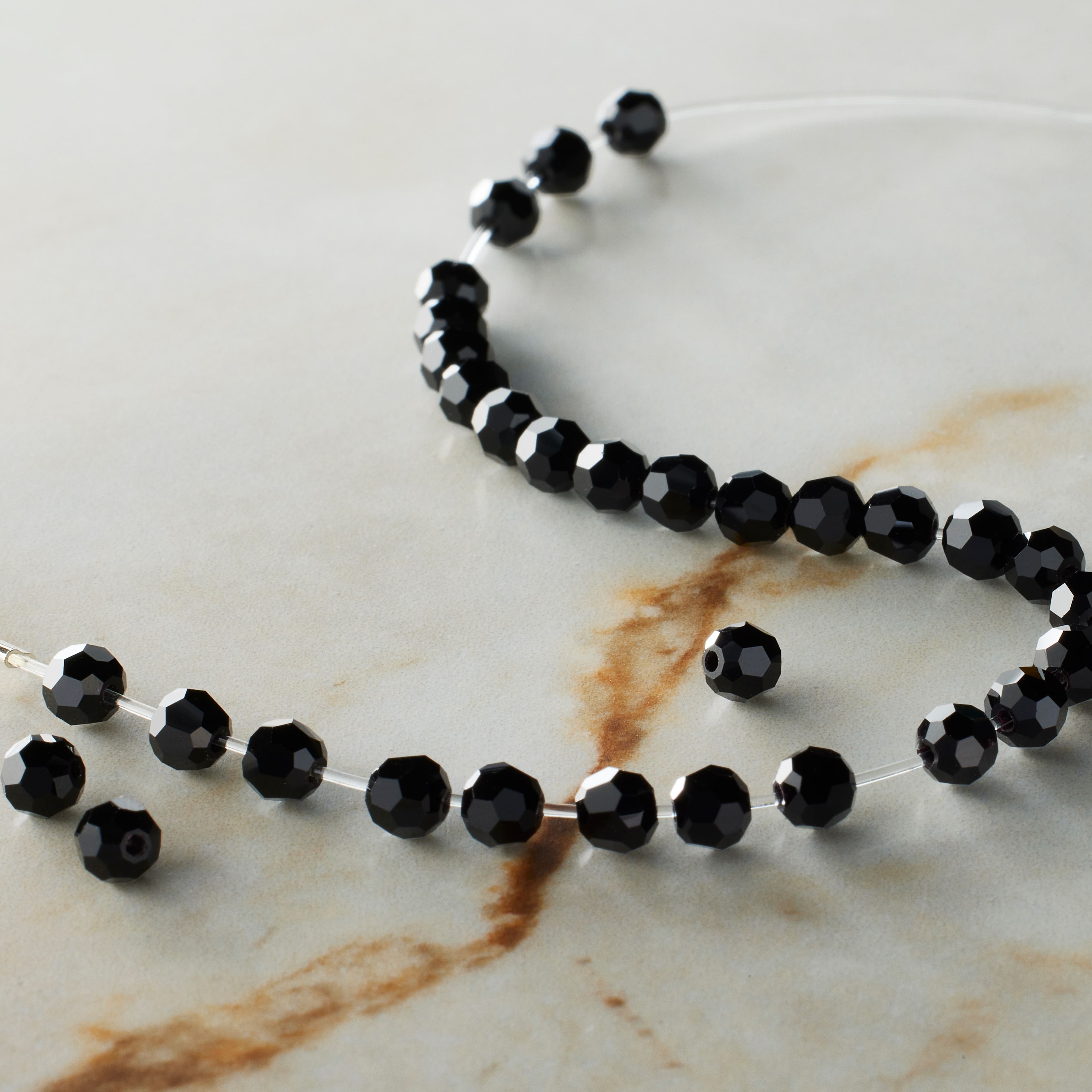 12 Packs: 31 ct. (372 total) Preciosa Glass Crystal Round Beads, 4mm by Bead Landing™