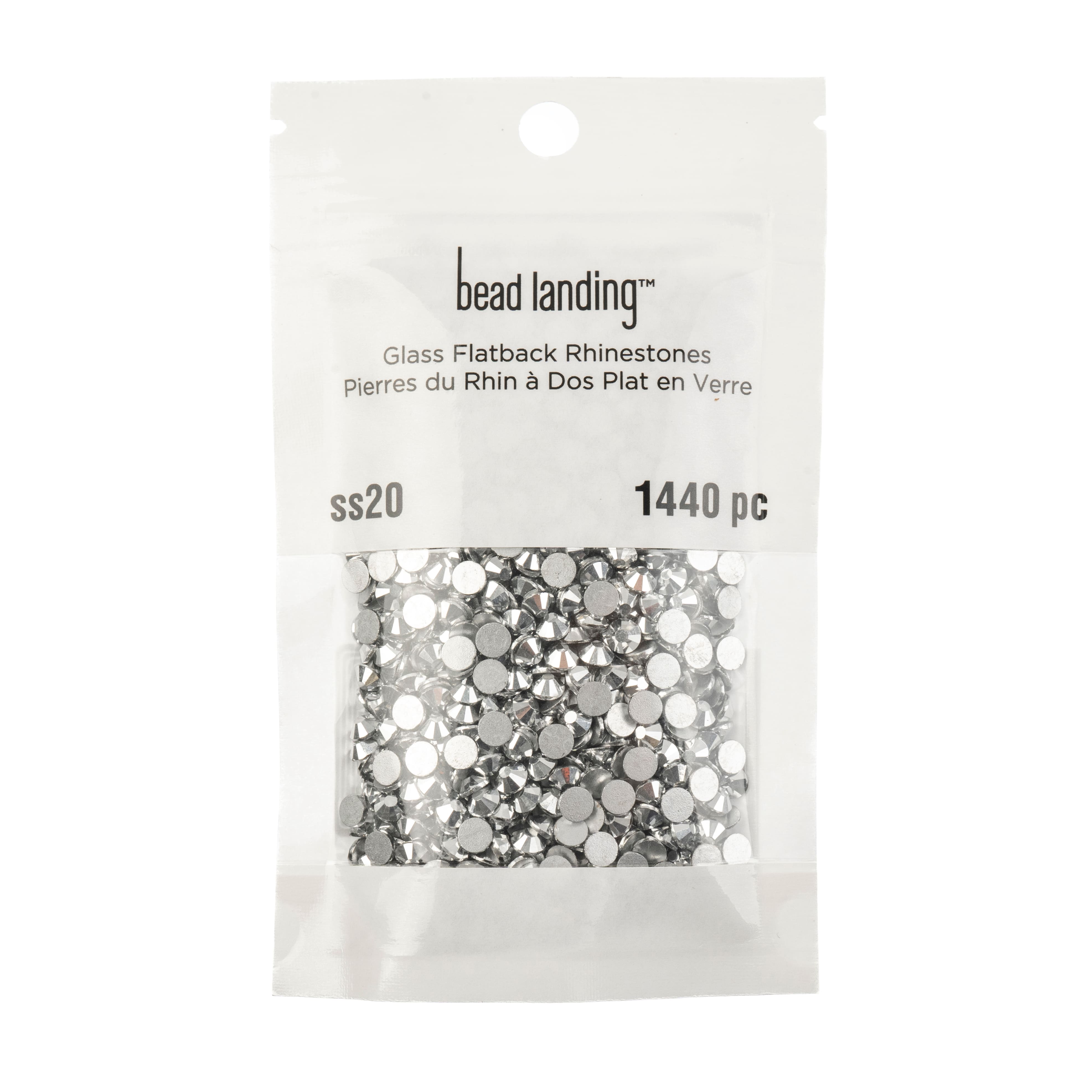 12 Pack: SS20 Glass Flatback Rhinestones by Bead Landing™