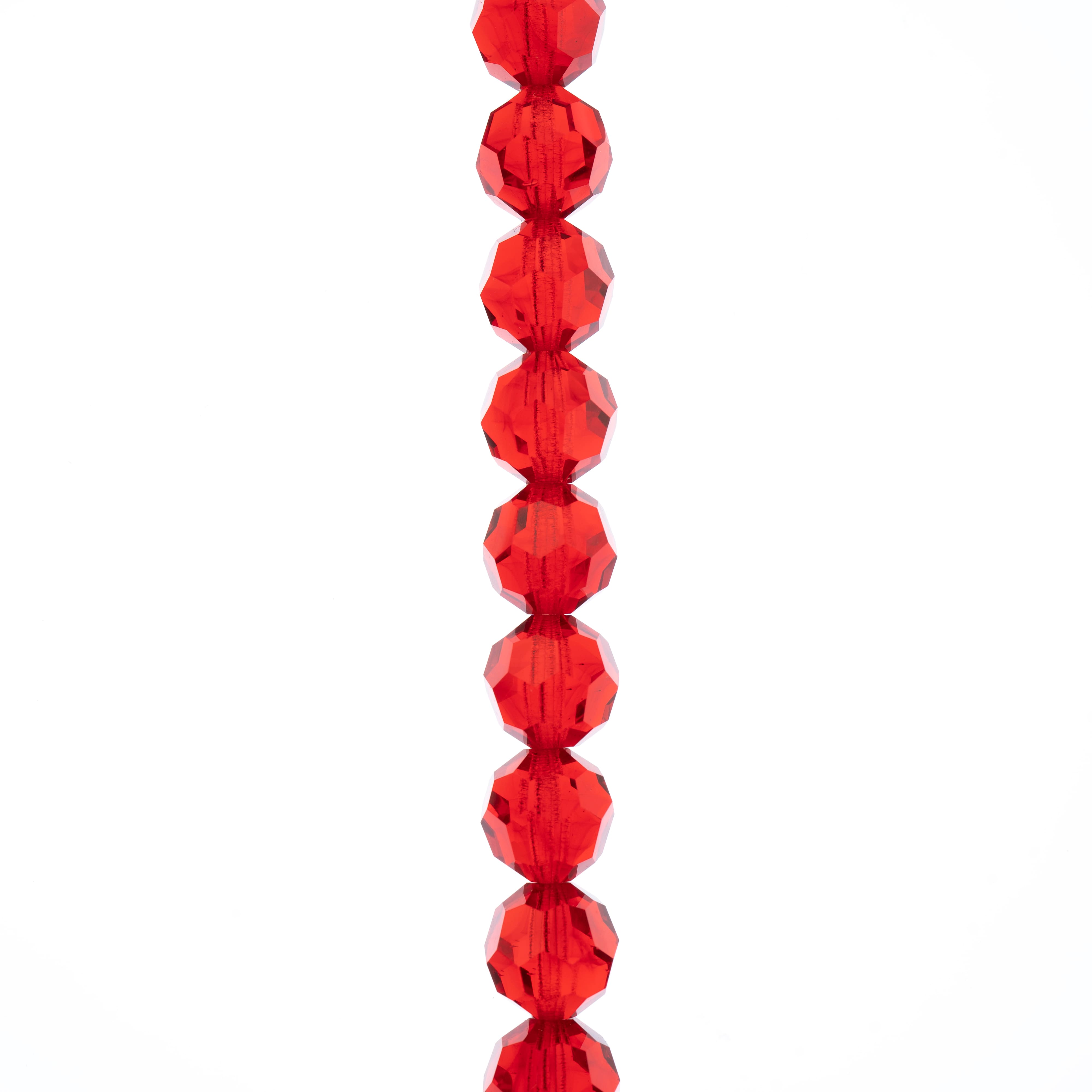 6 Pack: Preciosa Glass Crystal Round Beads, 8mm by Bead Landing™