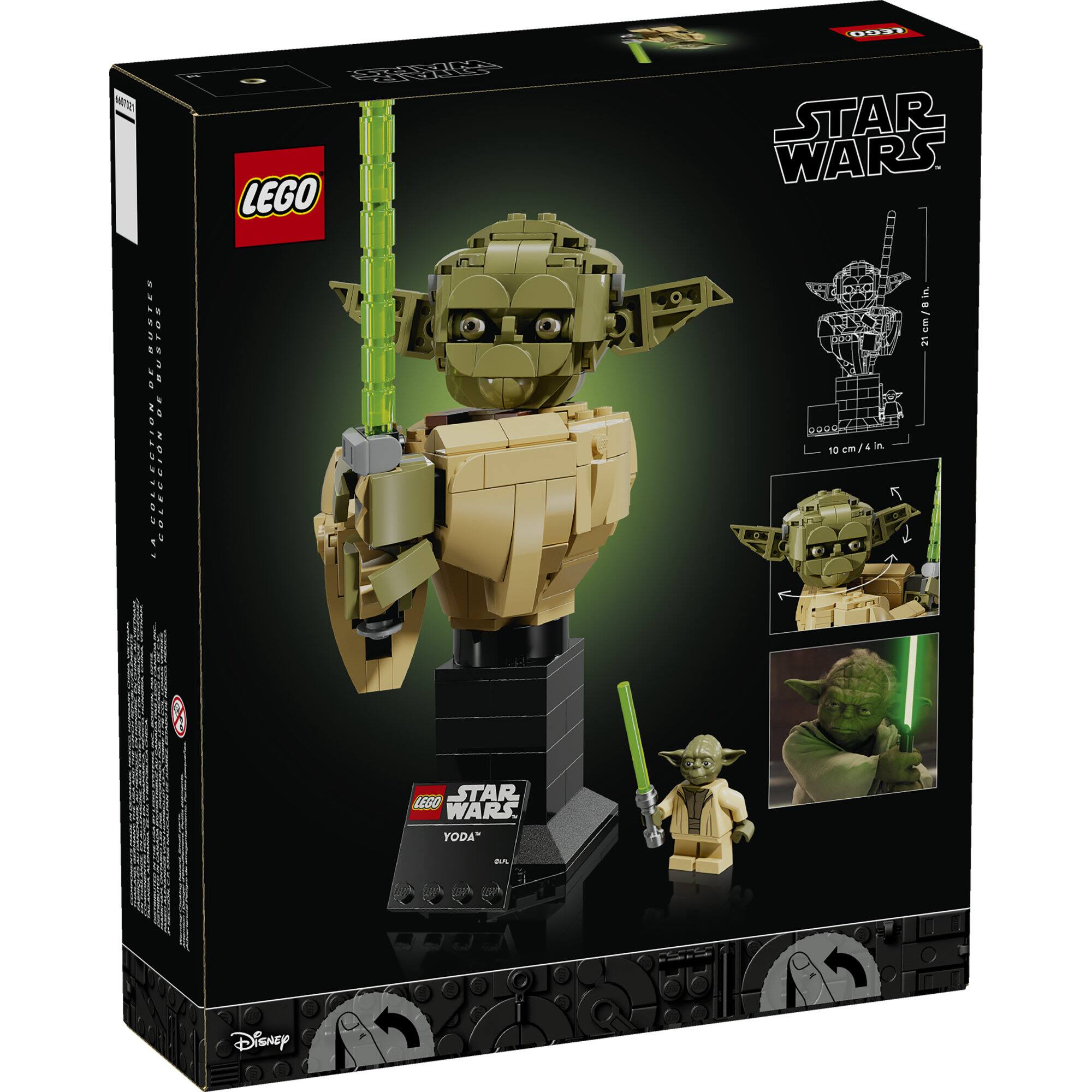 LEGO® Bust Collection Star Wars™ Yoda Building Kit 75438