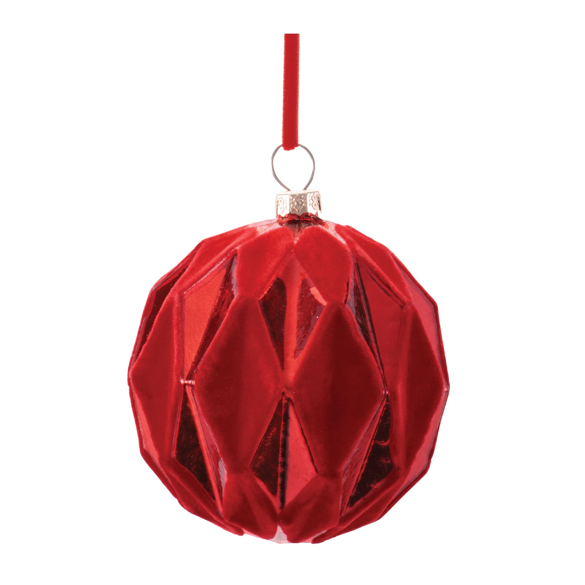 Melrose 3.5" Glass Ball Ornaments Set