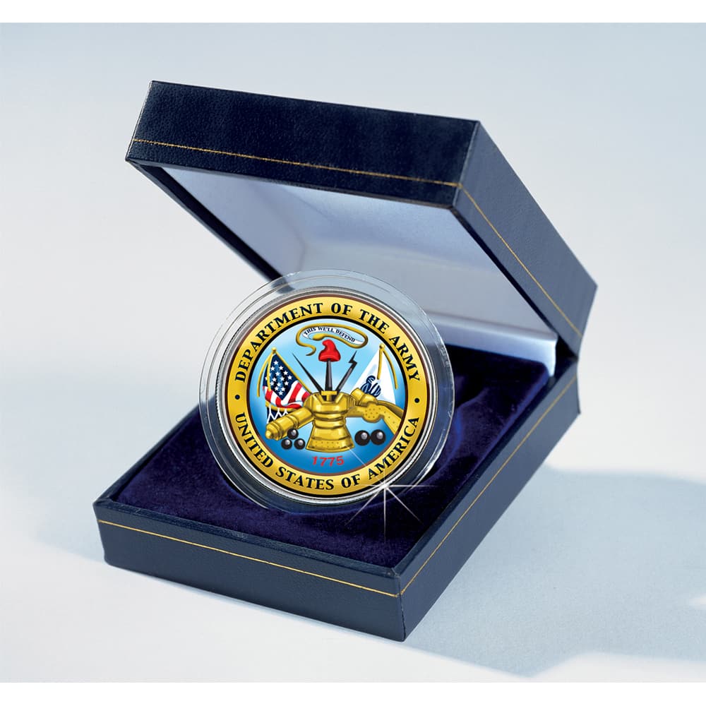 Armed Forces Commemorative Colorized JFK Half Dollar