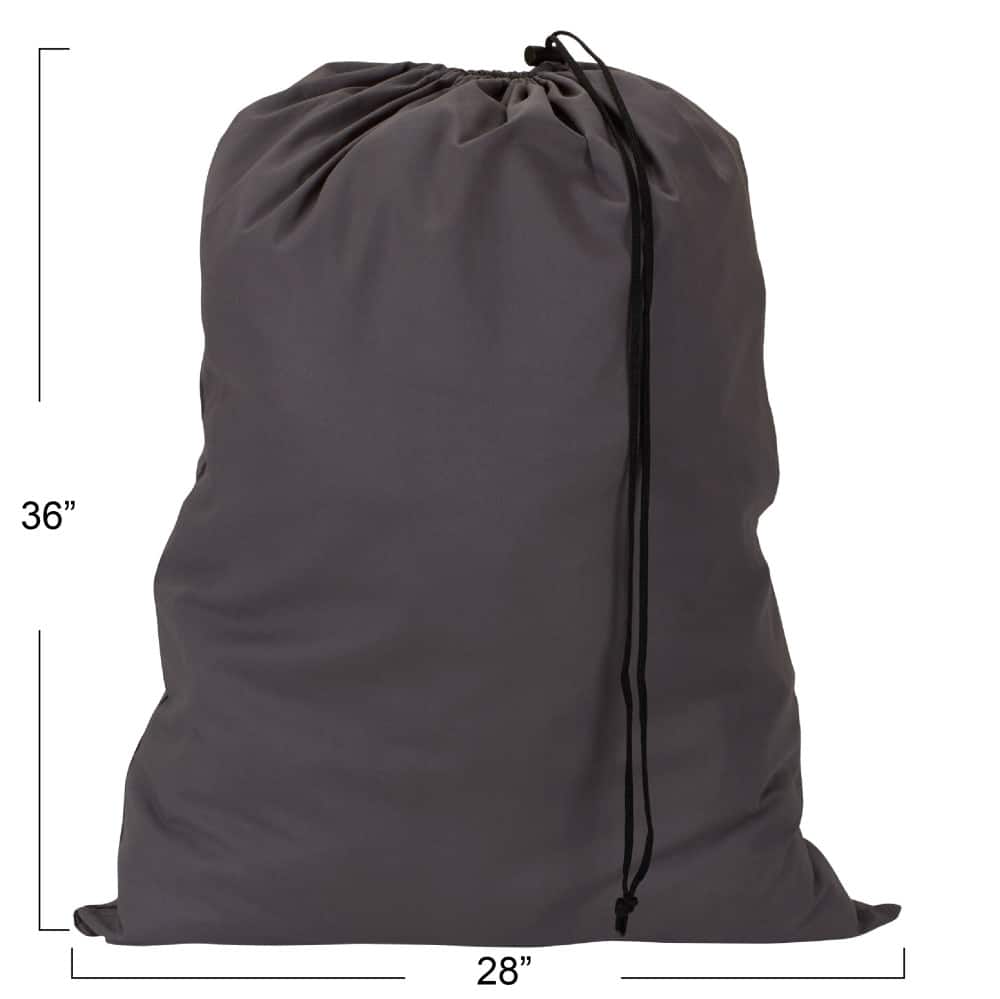 Household Essentials 36" Cotton Drawstring Laundry Bag