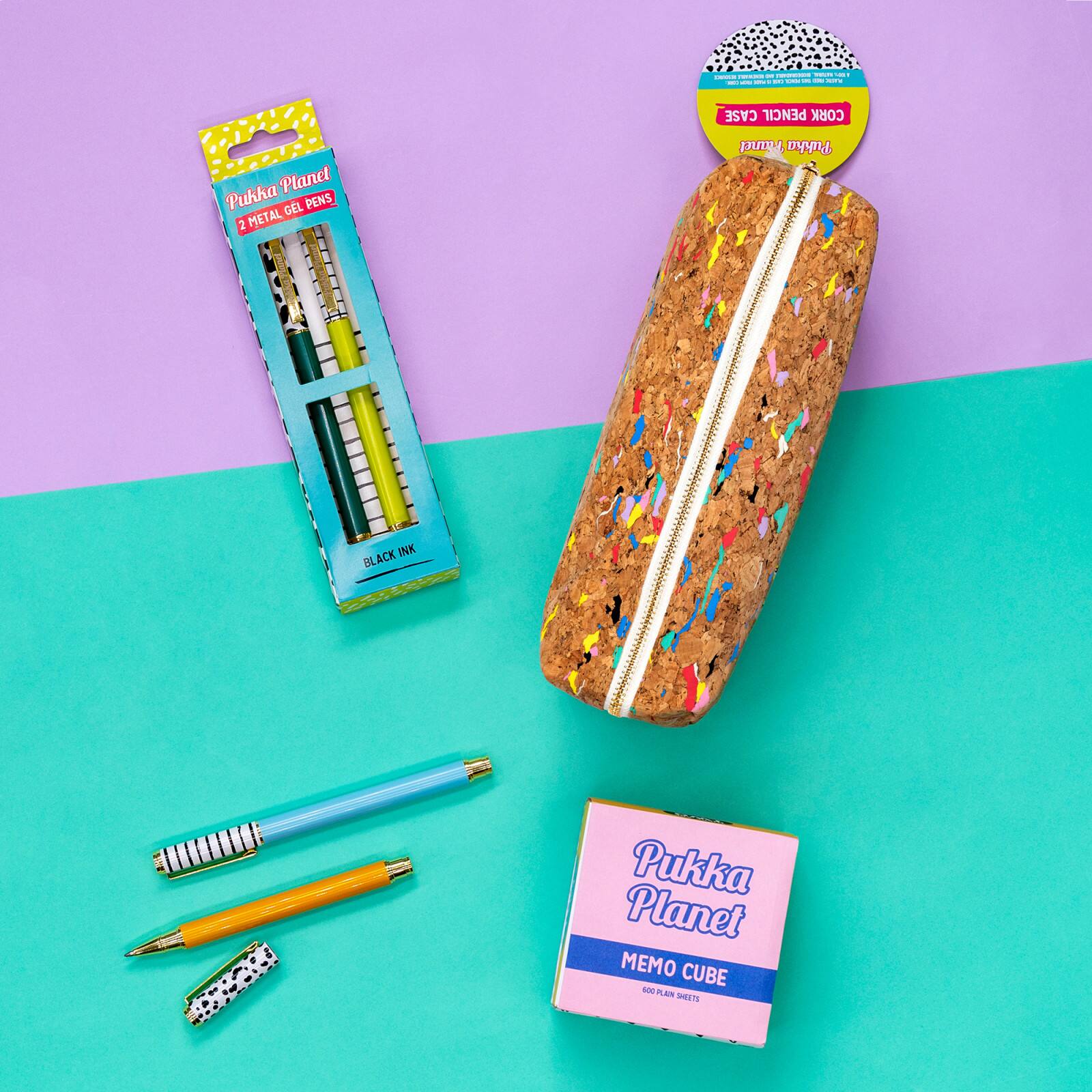 Pukka Pads Pukka Planet Cork Pencil Case, Pack of 6
