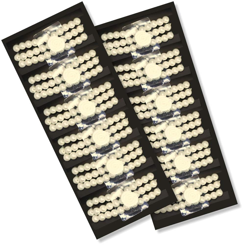 JAM Paper Bulk Avery Flower Bracelets