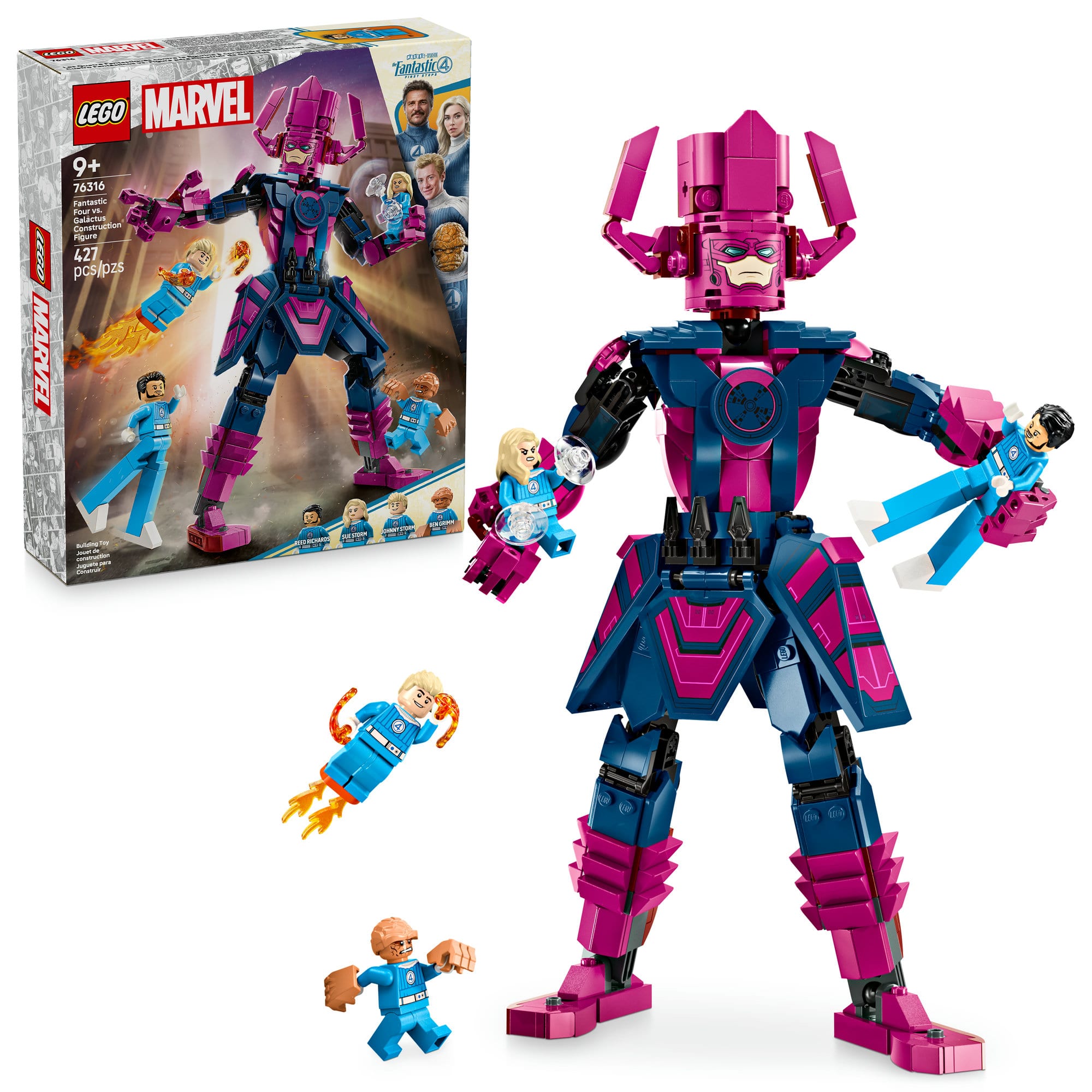 LEGO® Marvel Fantastic Four vs. Galactus Construction Figure 76316