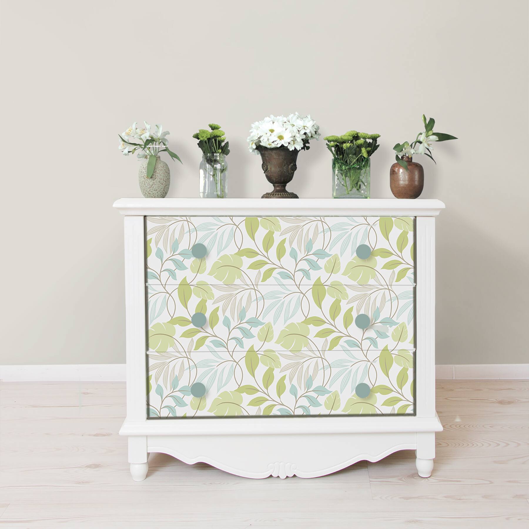 NuWallpaper Blue & Green Meadow Peel & Stick Wallpaper