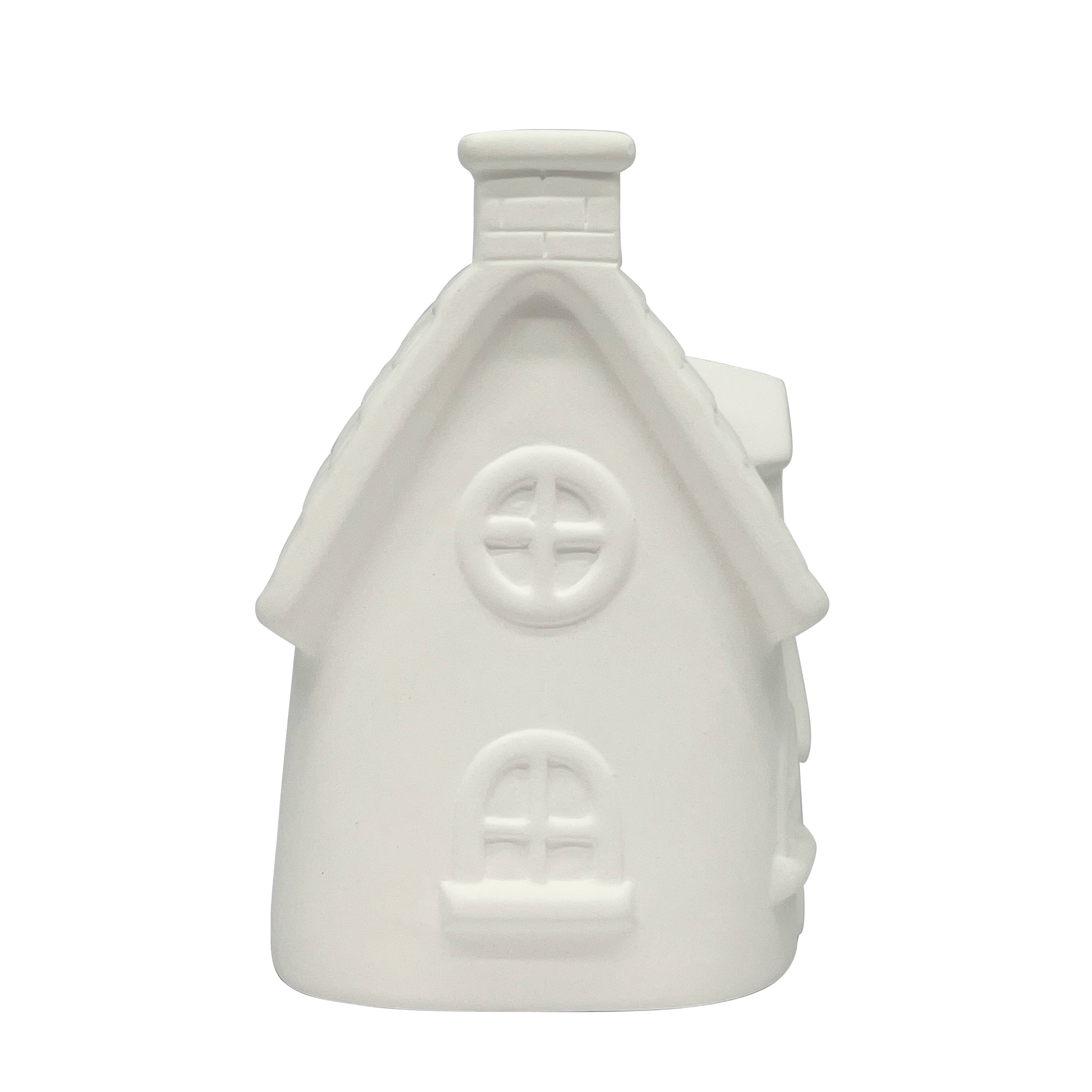 6.25" DIY Ceramic Cottage Figurine by Make Market®