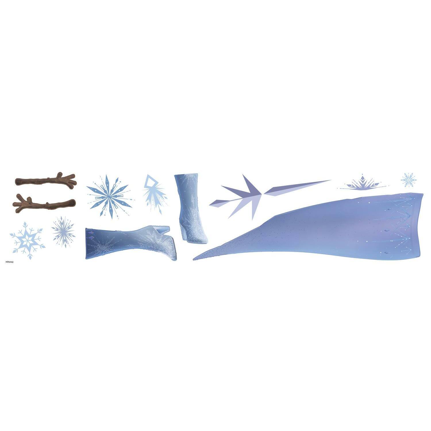 RoomMates Frozen 2 Elsa & Olaf Peel & Stick Wall Decals