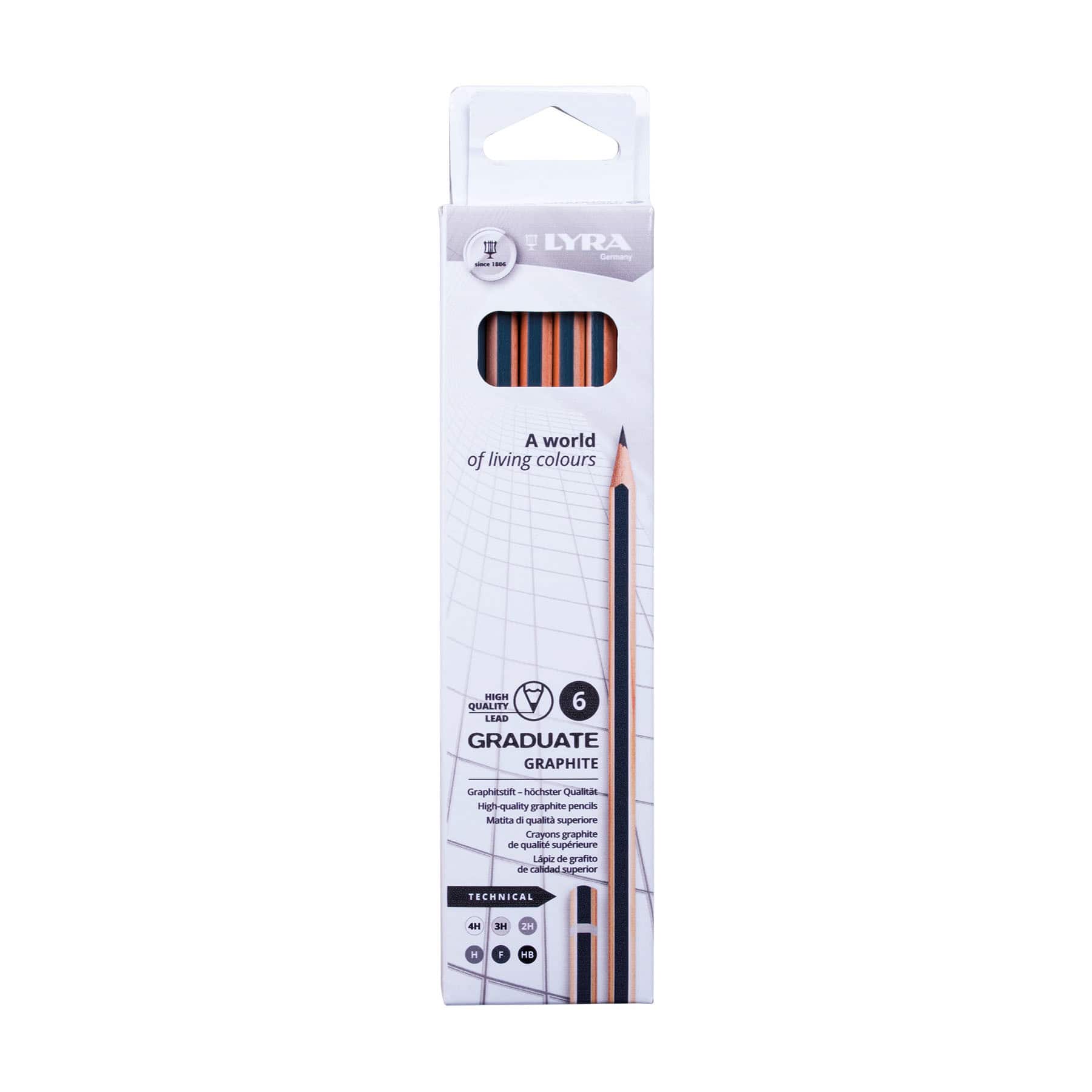 Lyra Graduate Graphite 3.9mm Technical Pencil Set
