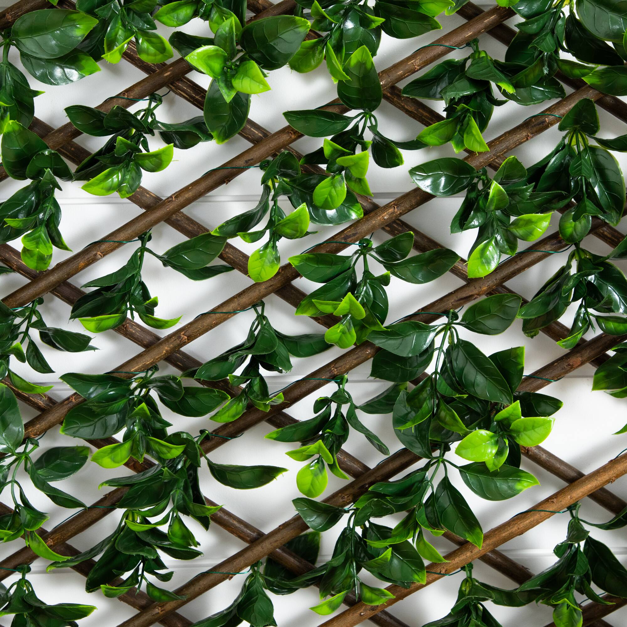 40" x 80" Artificial Gardenia Expandable Privacy Fence Screen