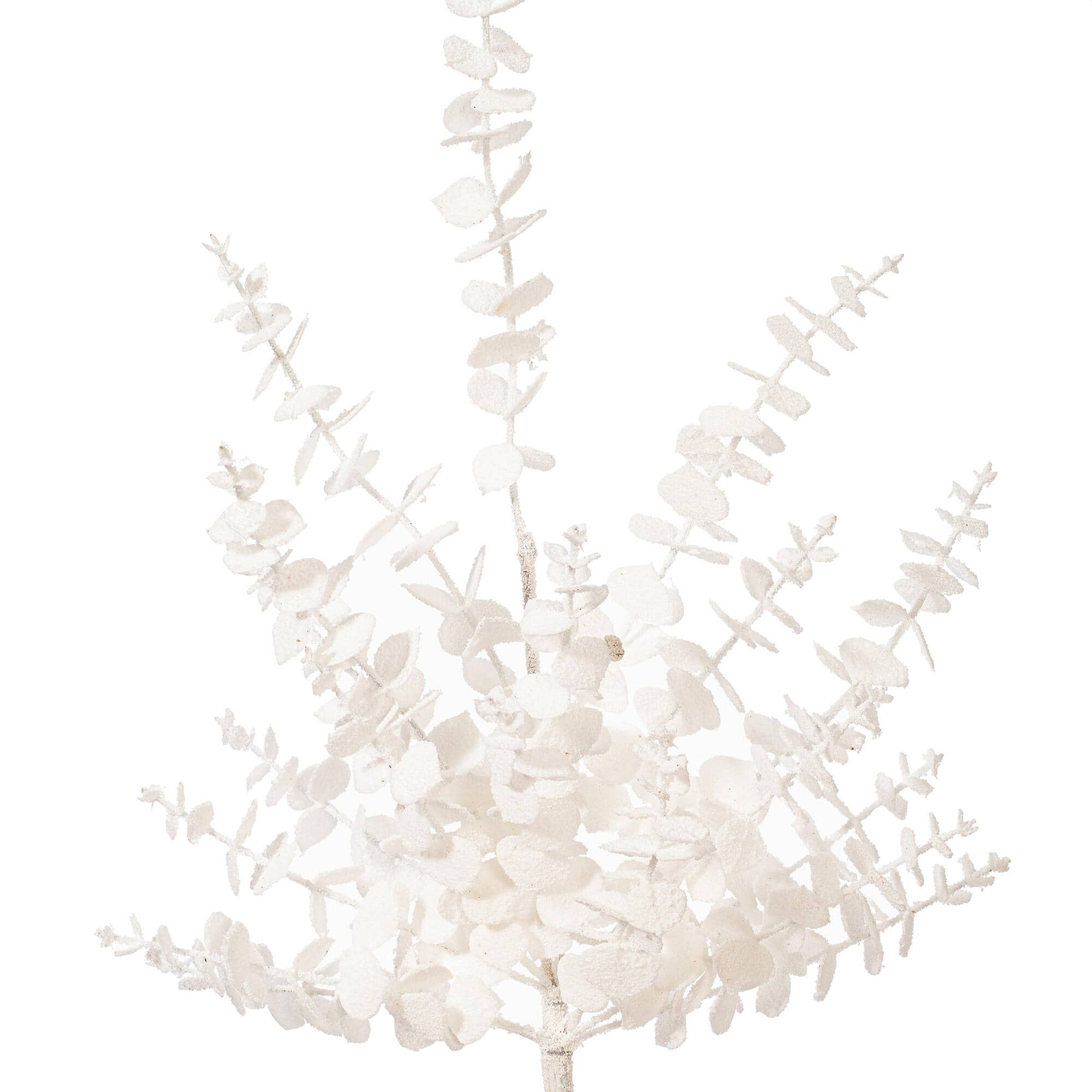 Vickerman 28" White Artificial Eucalyptus Snowy Sprays, 2ct.