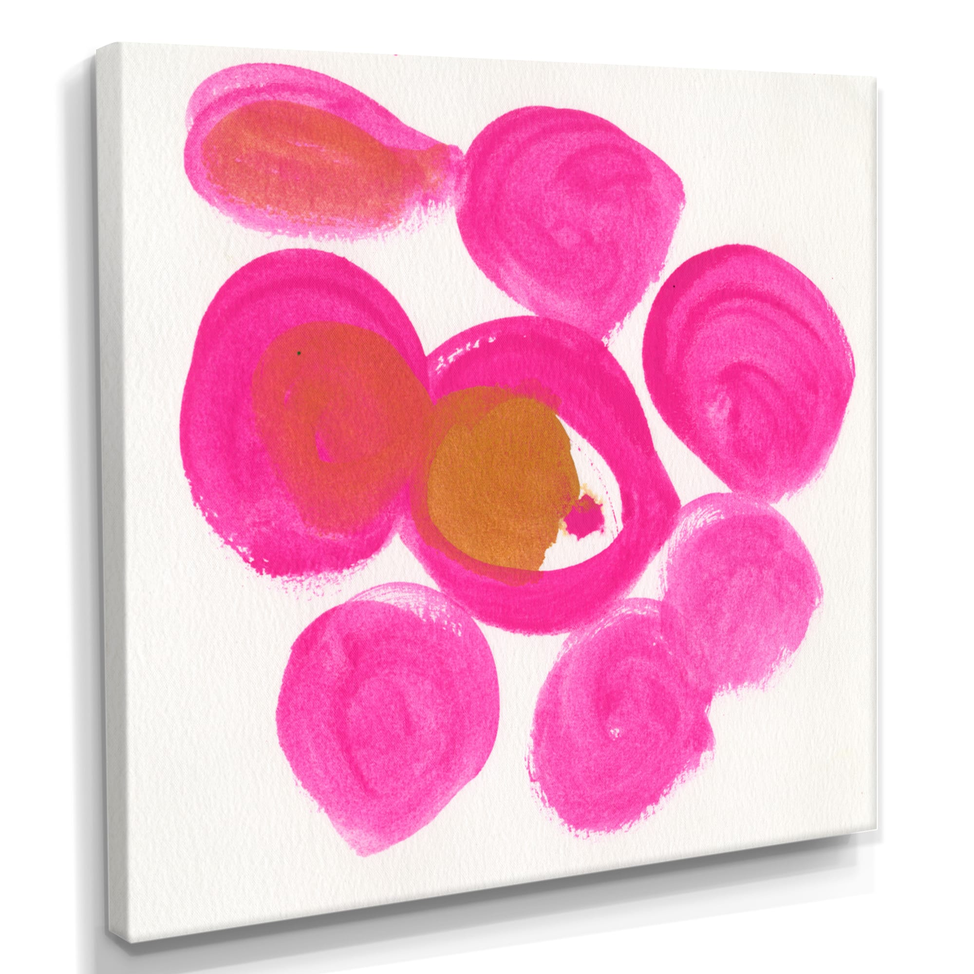 Designart - Pink Circular Composition