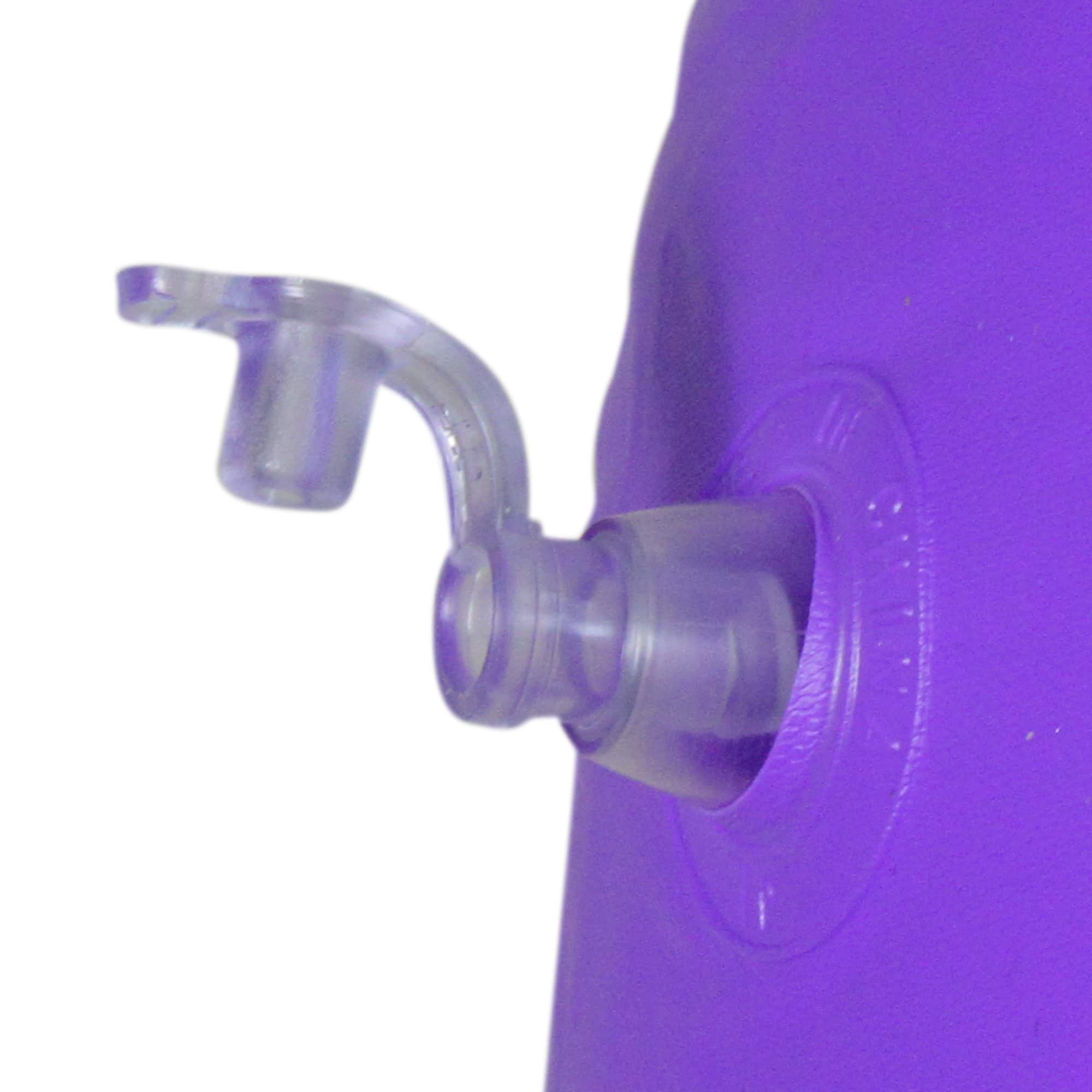 76" Purple Side by Side Inflatable Swimming Pool Lounger Raft