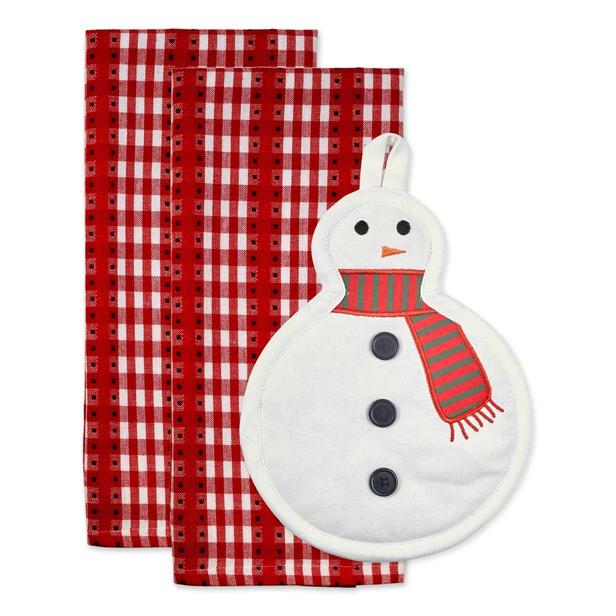 DII® Cozy Snowman Potholder Gift Set