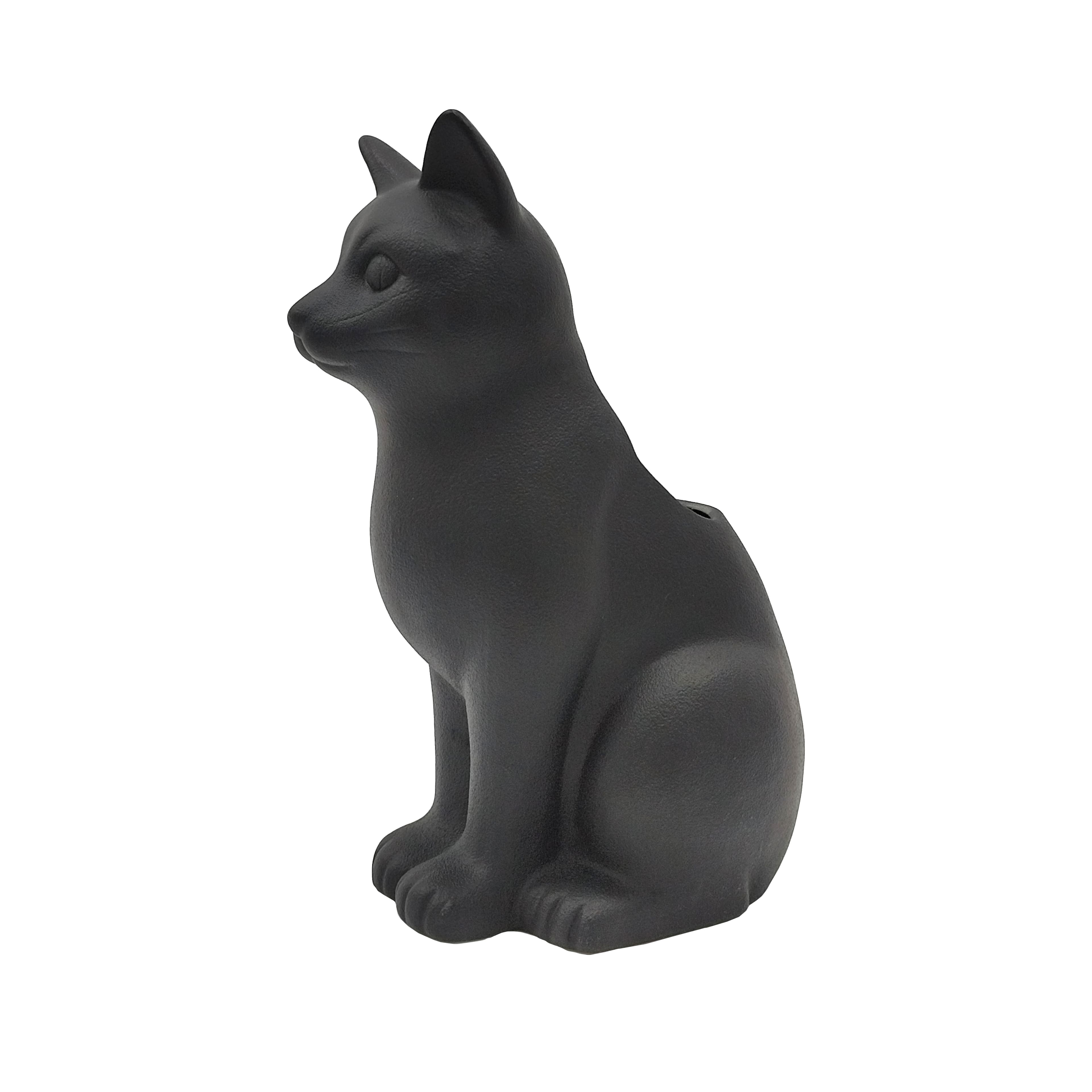 12" Black Cat Vase by Ashland®