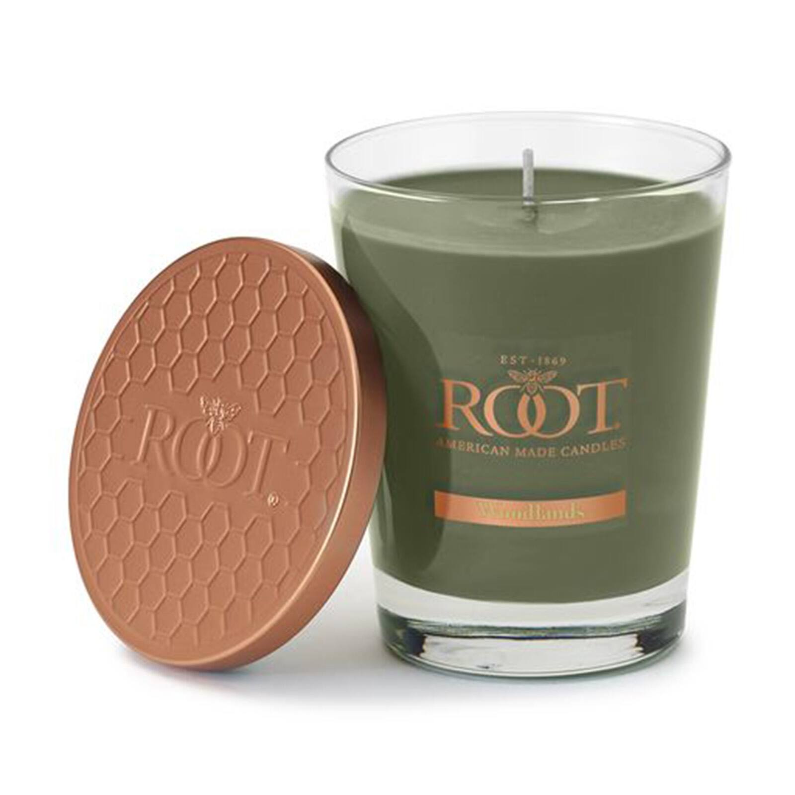 Root Candles 10.5oz. Large Scented Honeycomb Veriglass Jar Candle