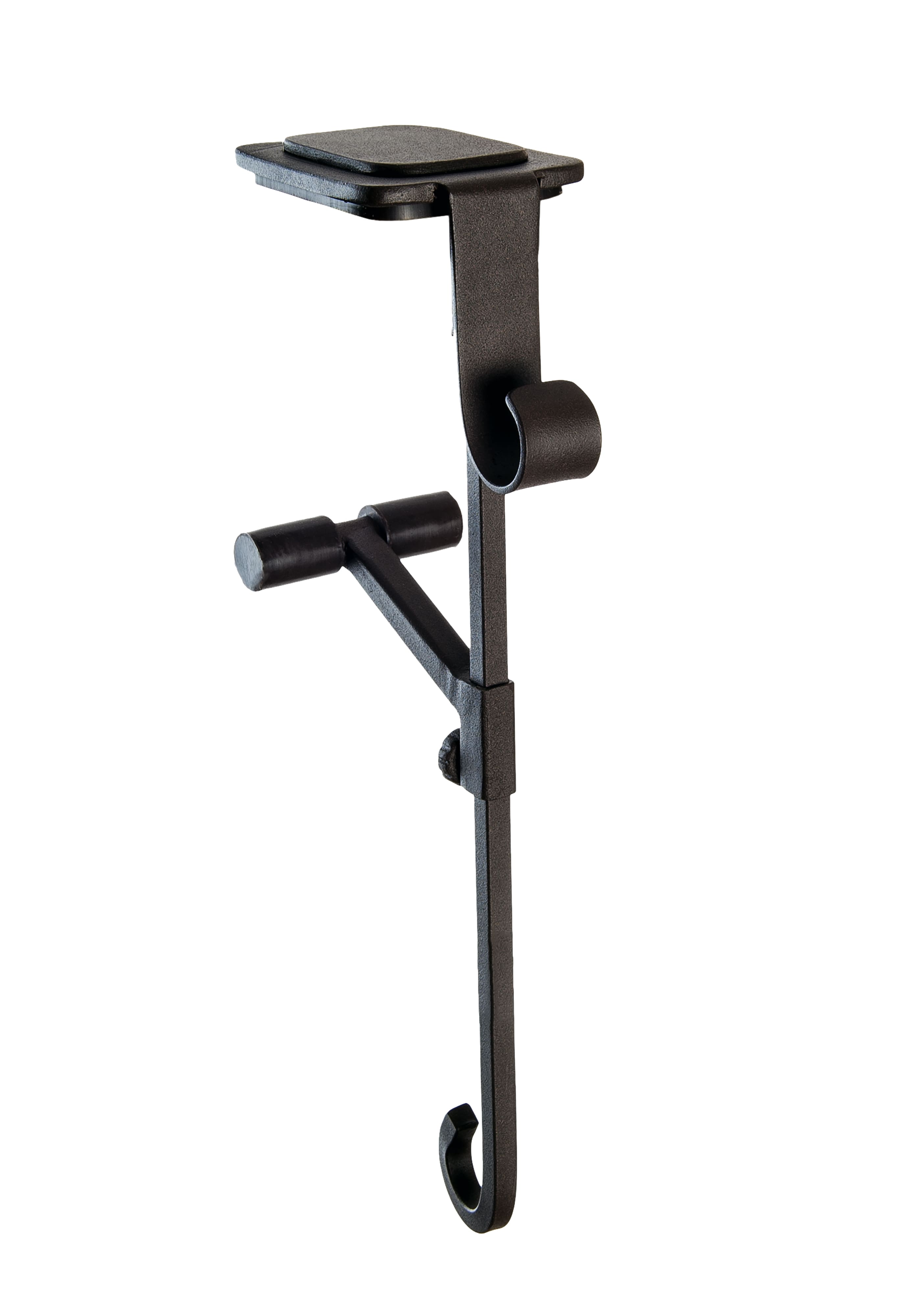 Brown Mantel Garland & Christmas Stocking Holder, 2ct.