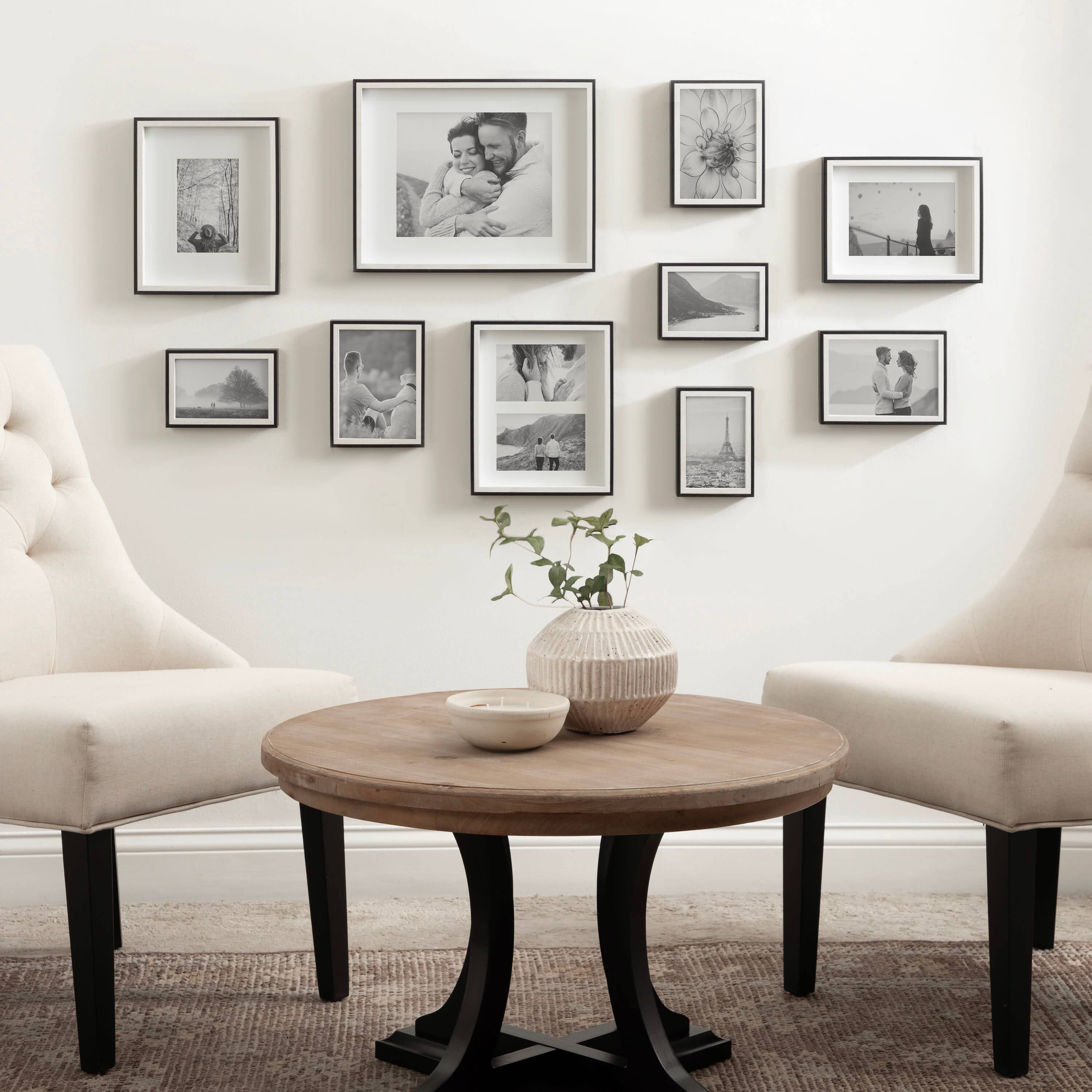 Kate and Laurel Gibson Wall Photo Frames Set