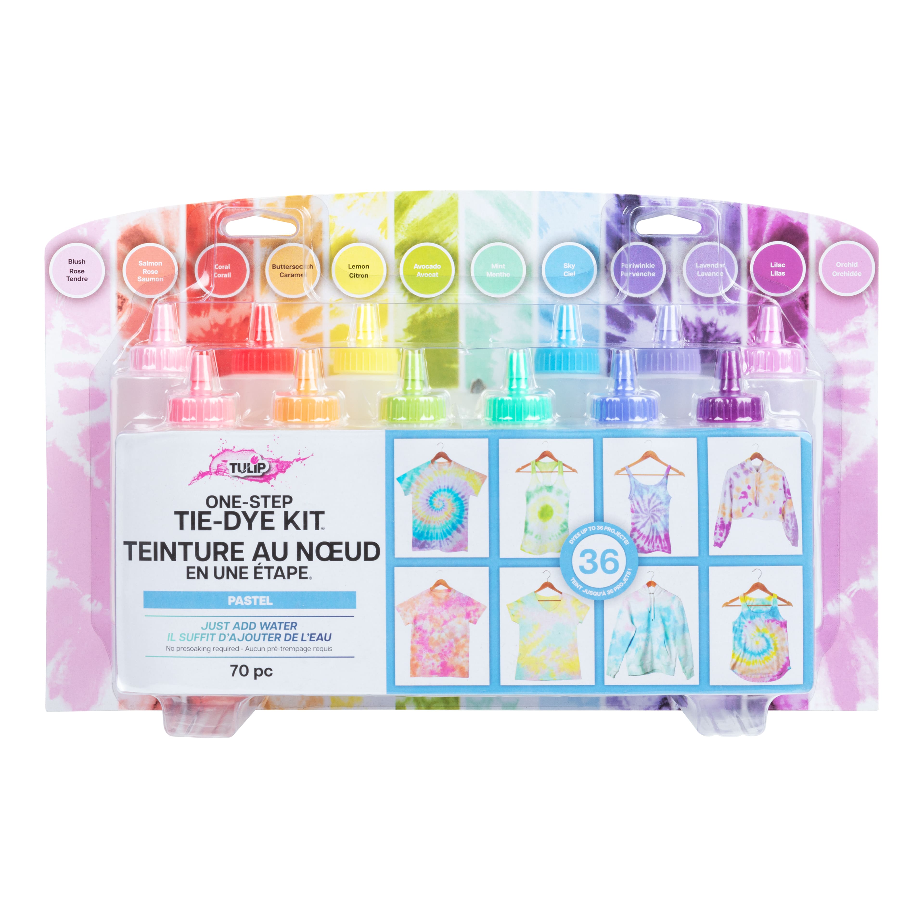 Tulip® Pastel Party 12-Colour Tie-Dye Kit