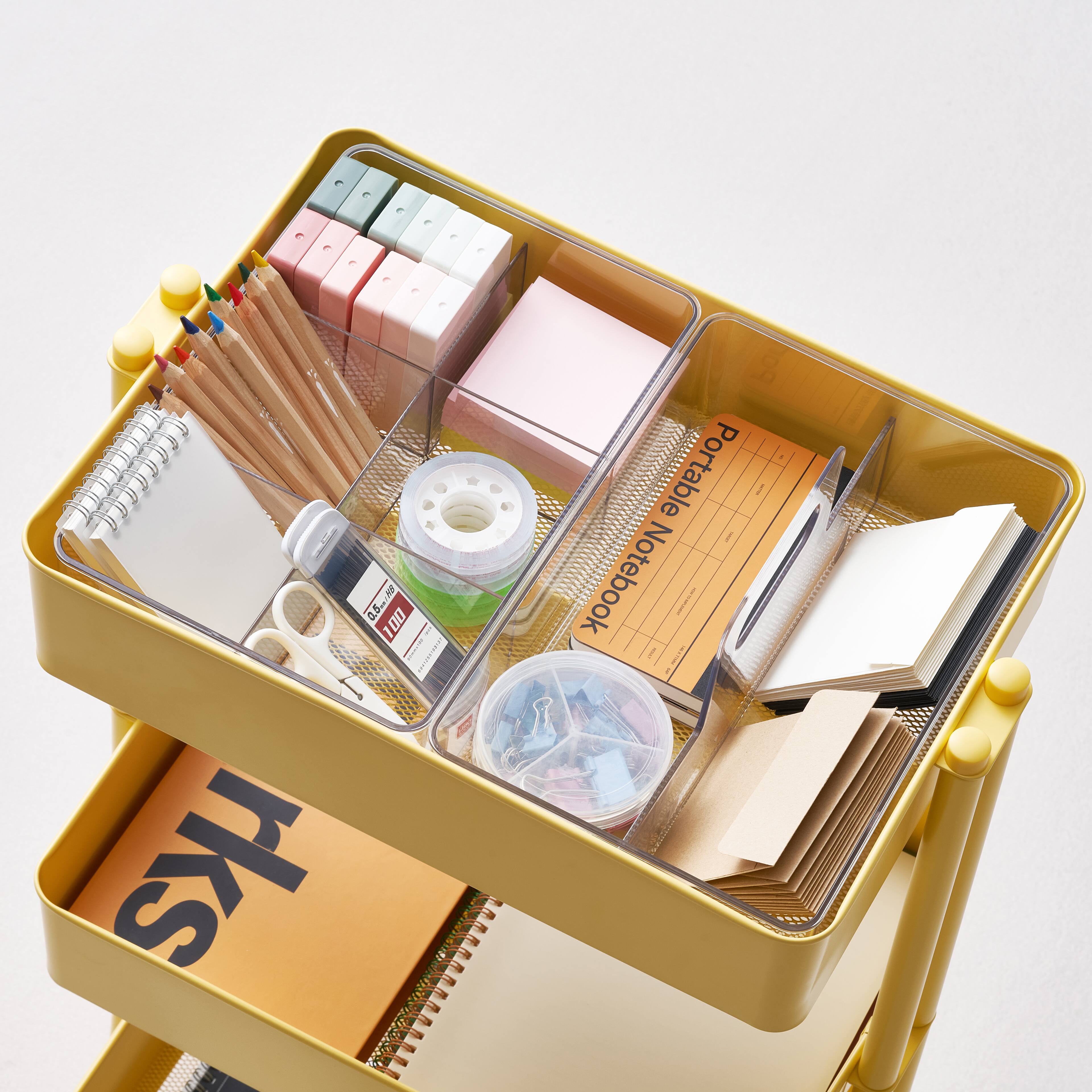 12 Pack: 6-Slot Storage Organizer Bin by Simply Tidy™