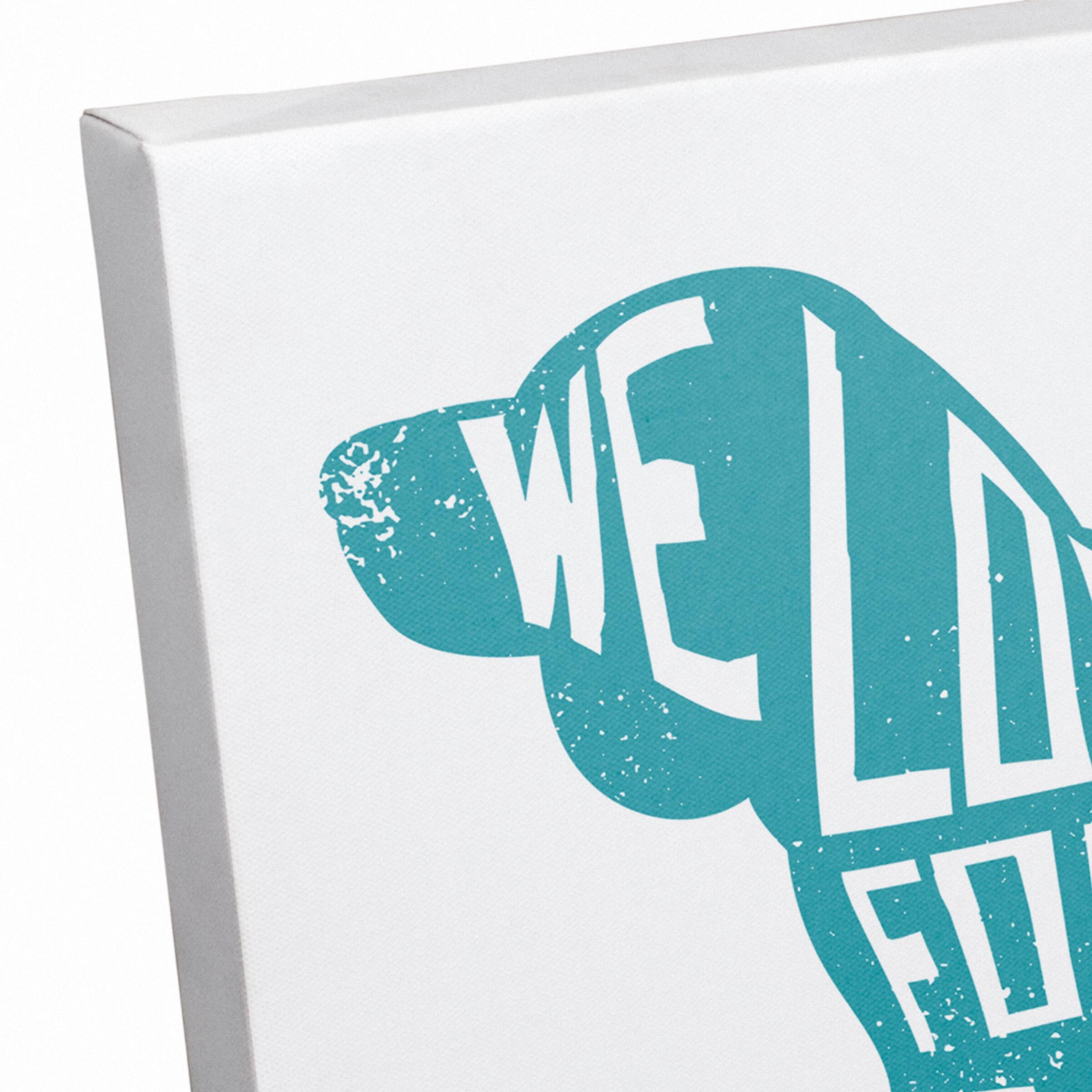 We Love Our Four Legged Family Member Canvas Wall Art