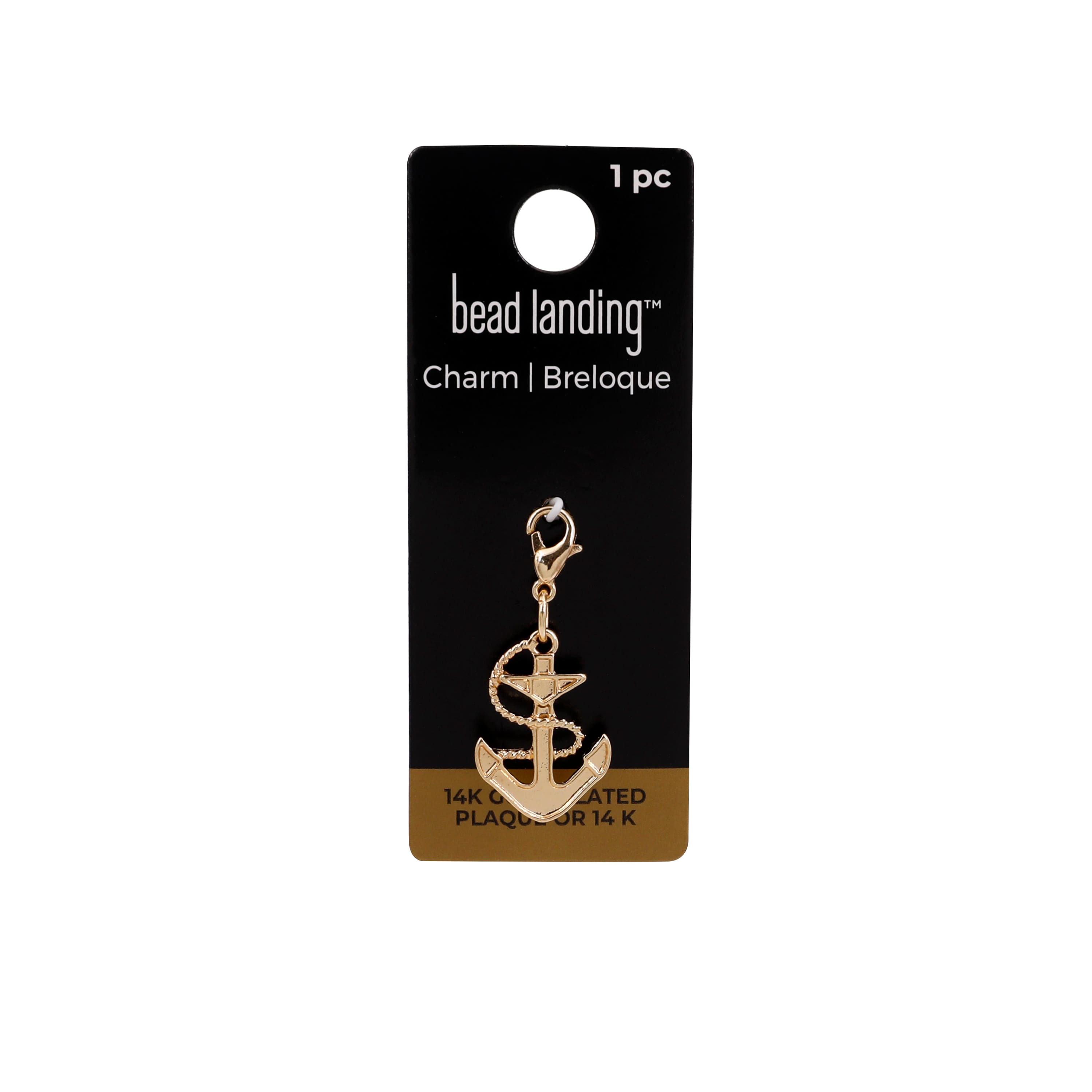 14K Gold-Plated Anchor Charm by Bead Landing™