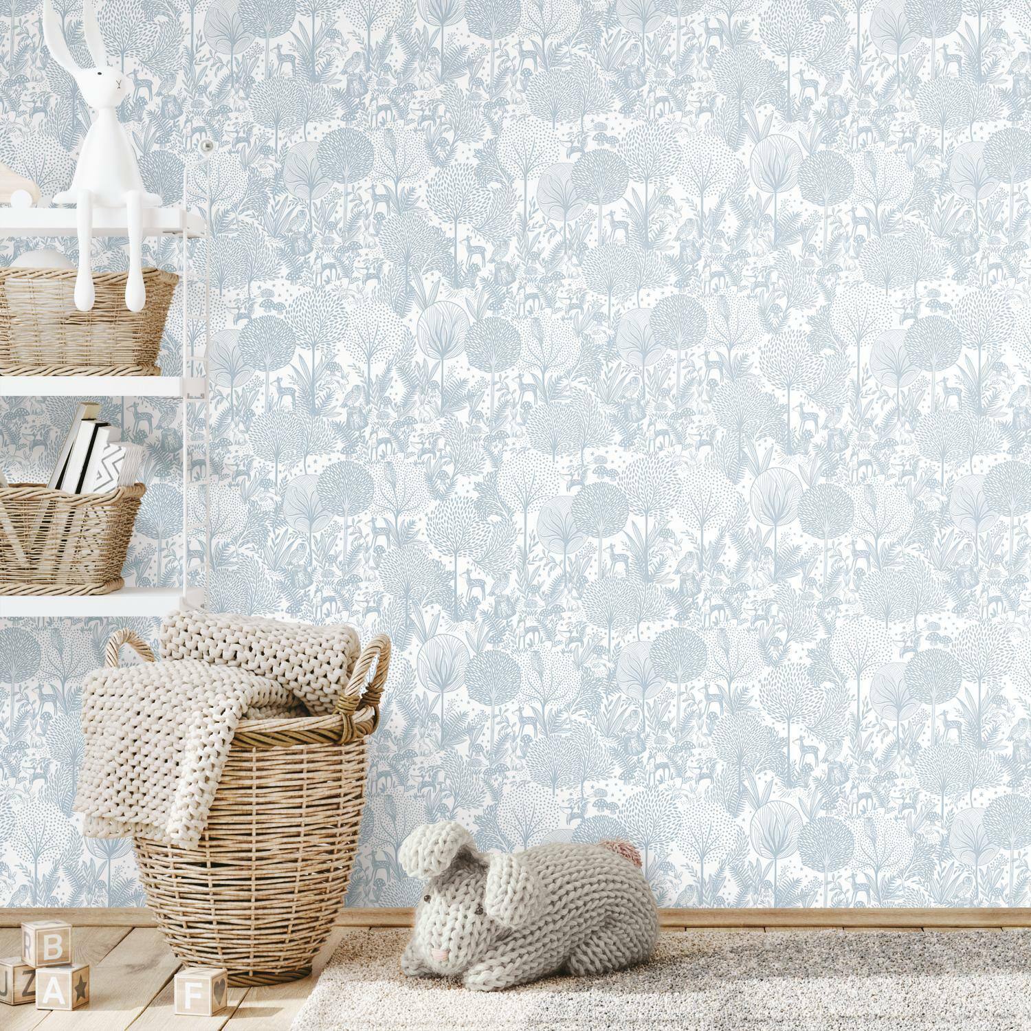 Roommates Forest Friends Peel & Stick Wallpaper