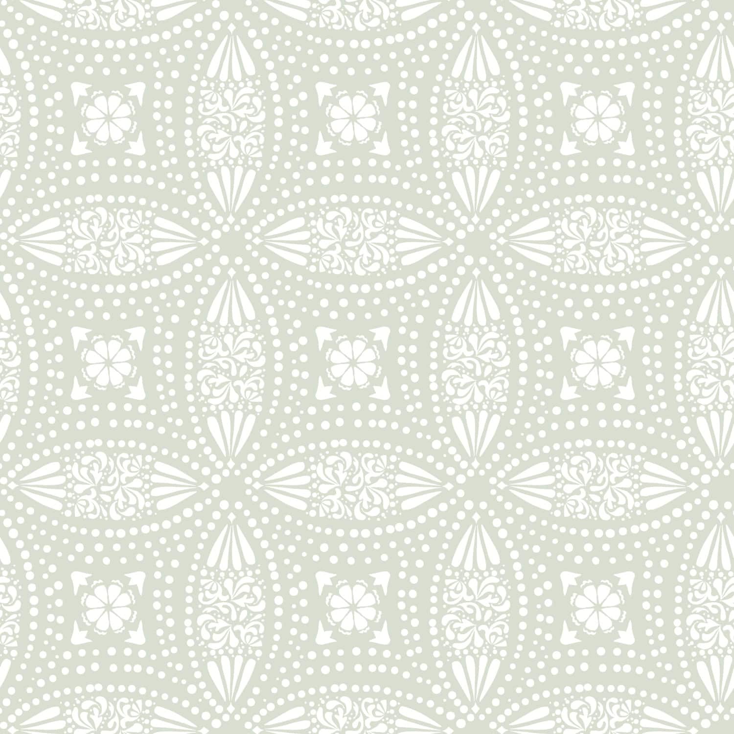 RoomMates Overlapping Medallions Peel & Stick Wallpaper