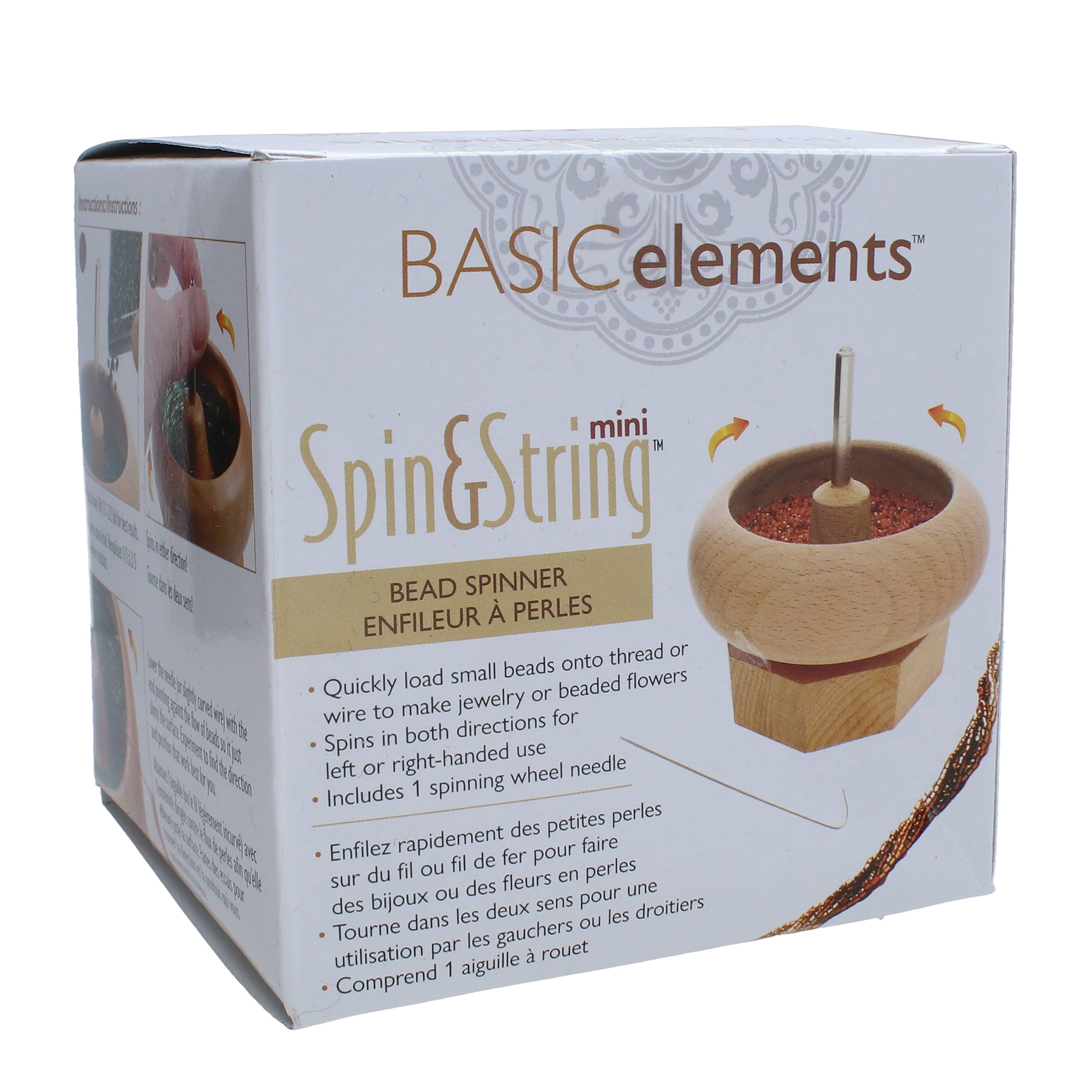 6 Pack: BASIC elements™ Mini Spin & String™ Bead Spinner
