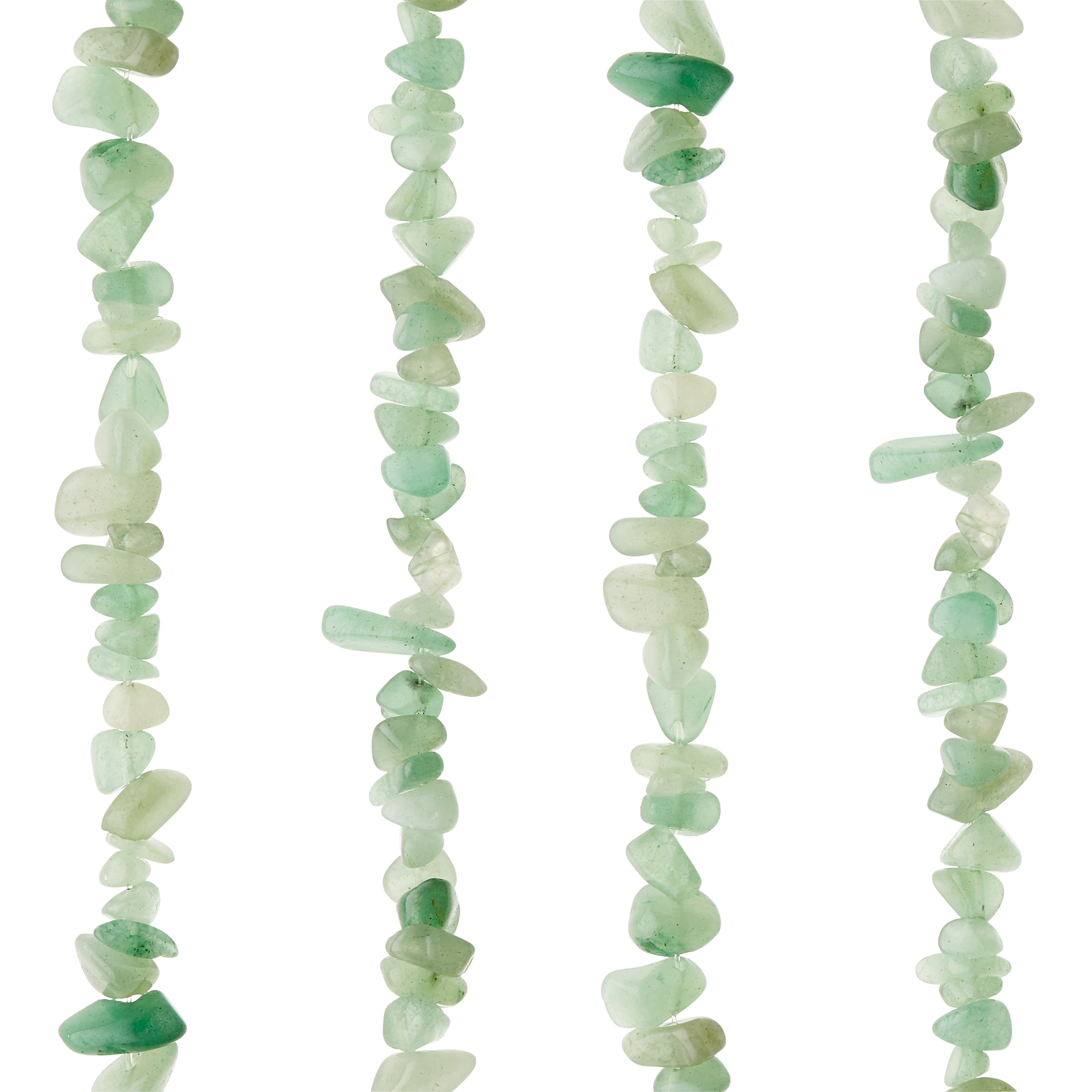 Green Aventurine Chip Beads, 7mm by Bead Landing™