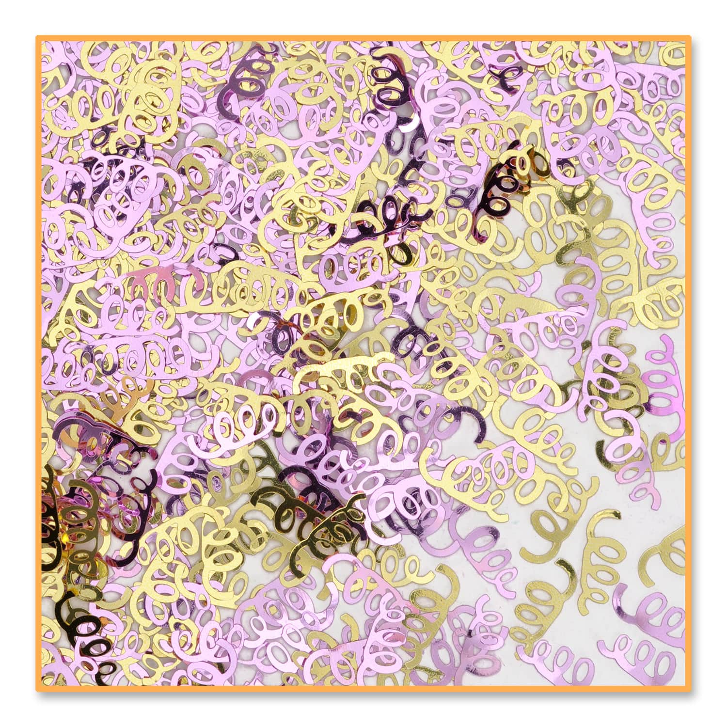 Beistle 1/2oz. Pink, Gold & Purple Streamer Fun Confetti Packs, 3ct.
