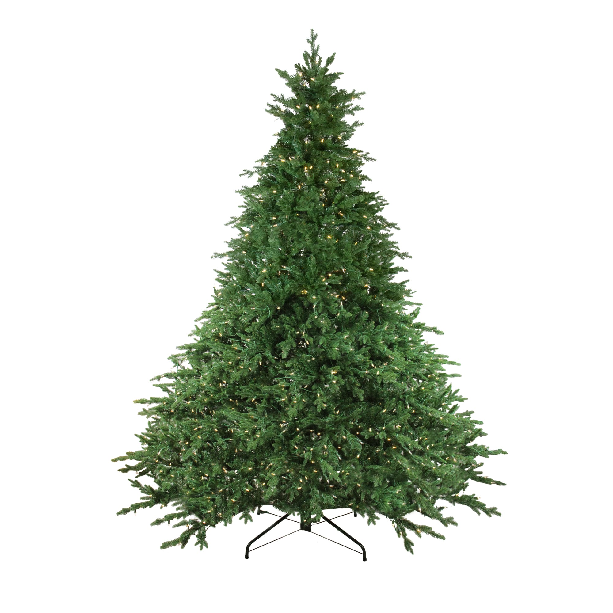 Northlight 9ft. Pre-Lit Real Touch Full Minnesota Balsam Fir Artificial Christmas Tree, Warm White LED Lights