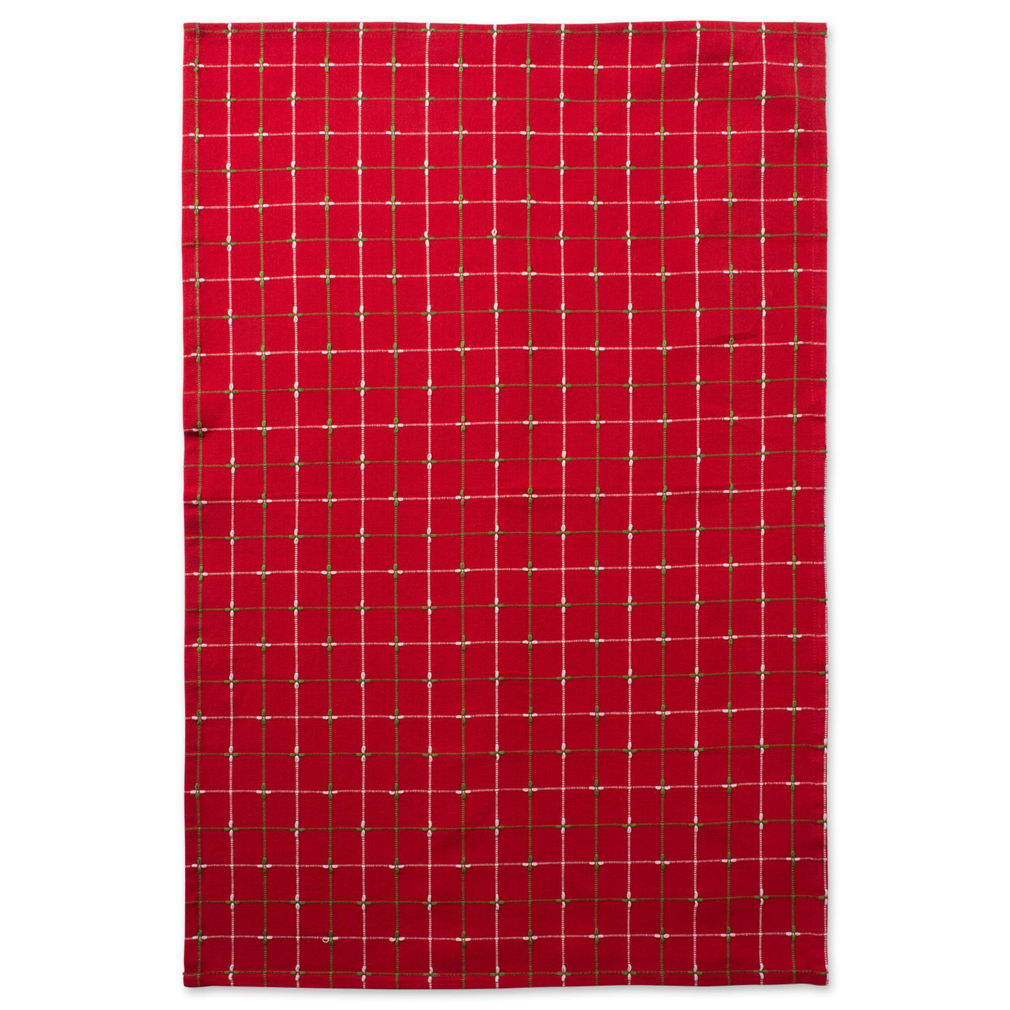 DII® Assorted Jingle On Holiday Printed Dishtowel Set