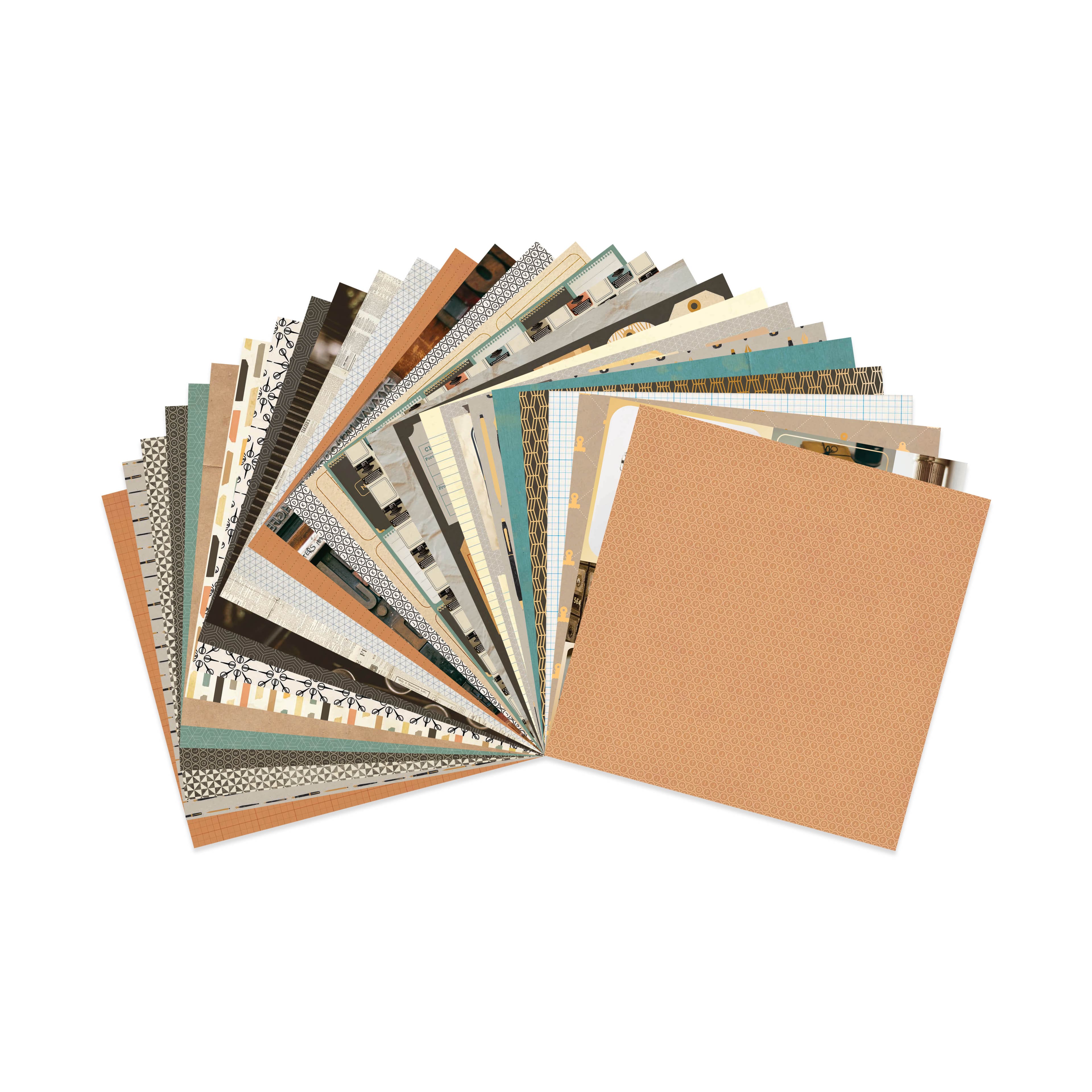 12" x 12" Autobiography Paper Pad by Recollections™, 58 Sheets