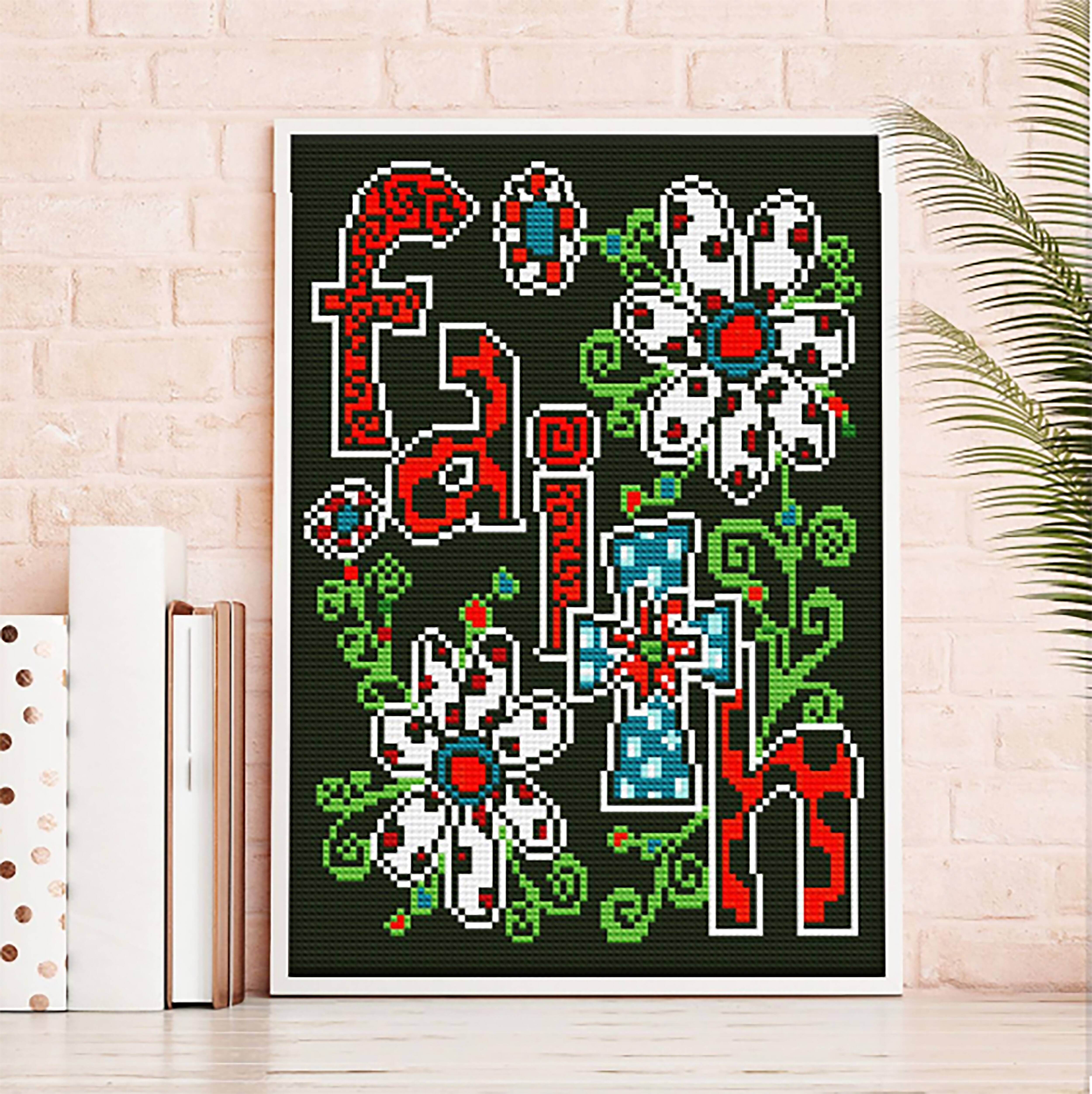 Sparkly Selections Faith Glow in the Dark Diamond Art Kit