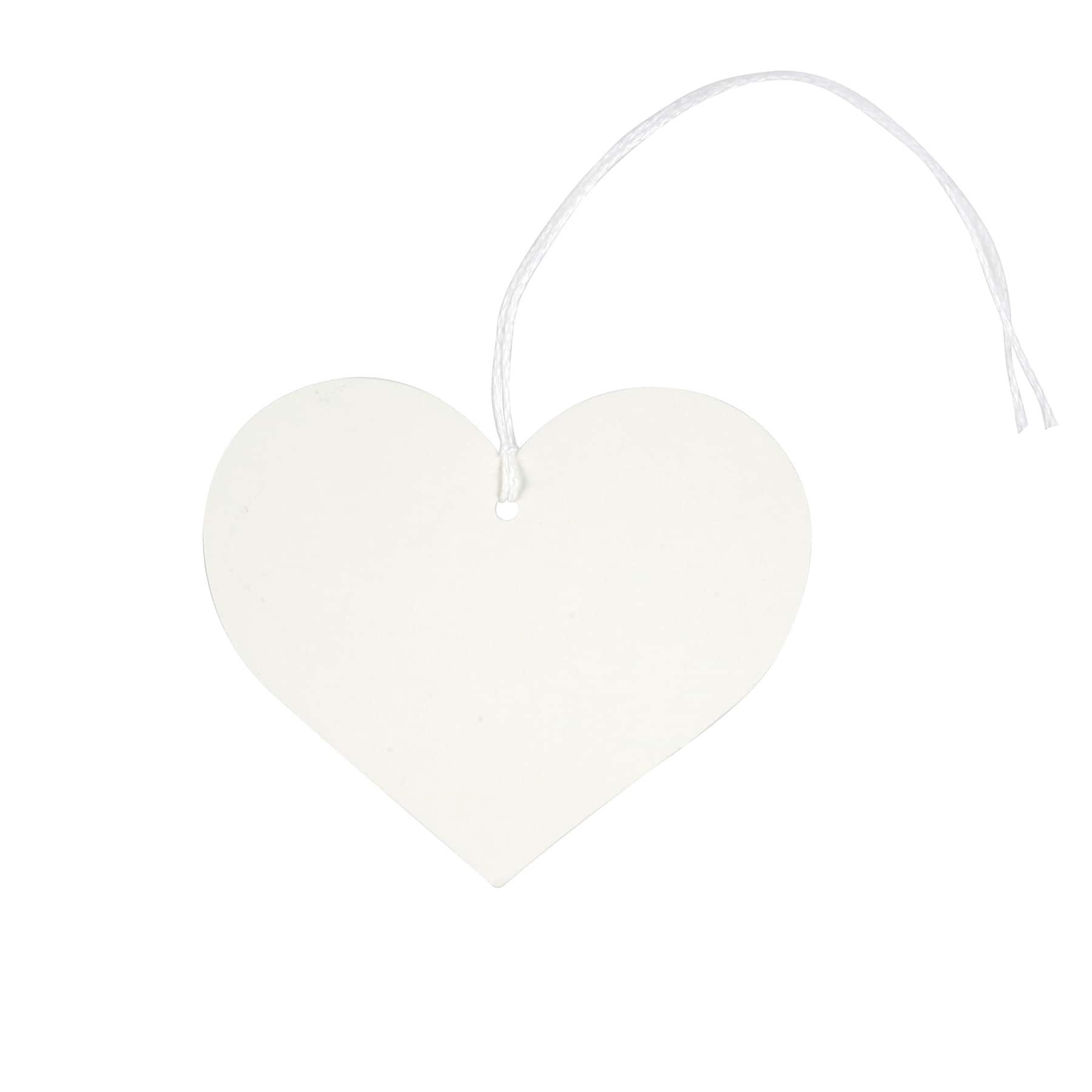12 Packs: 20 ct. (240 total) Ivory Heart Tags by Recollections™