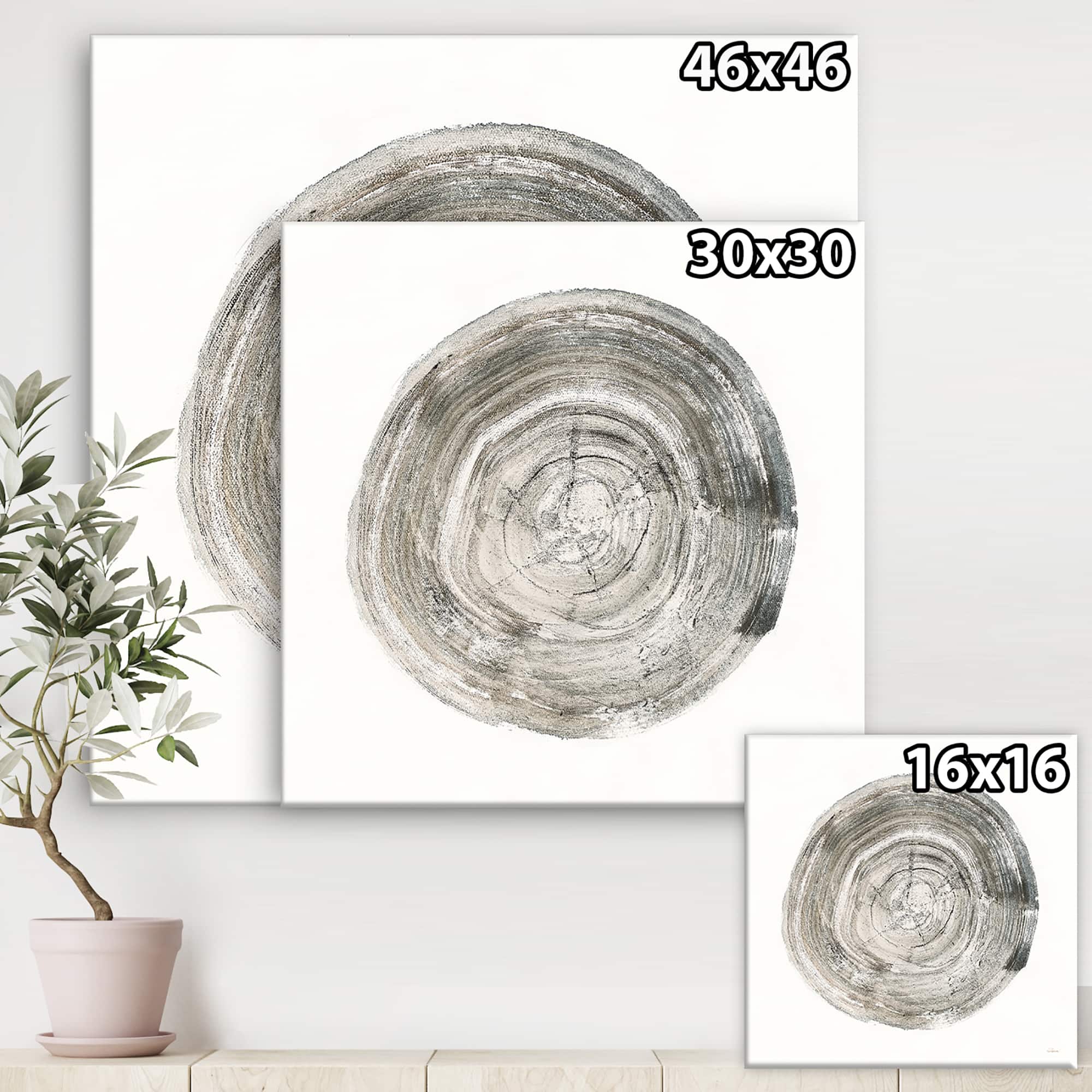 Designart - Circle natural elements IV