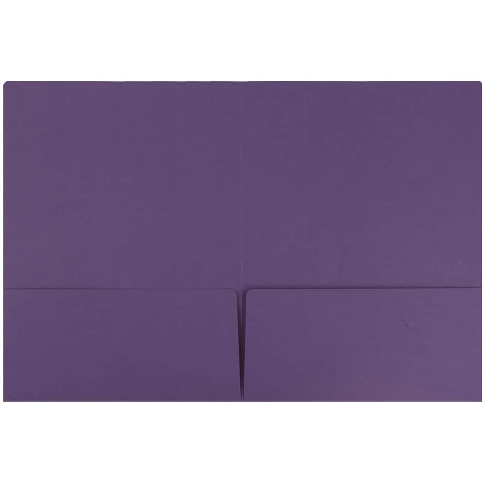 JAM Paper Premium Matte 2-Pocket Folders, 100ct.