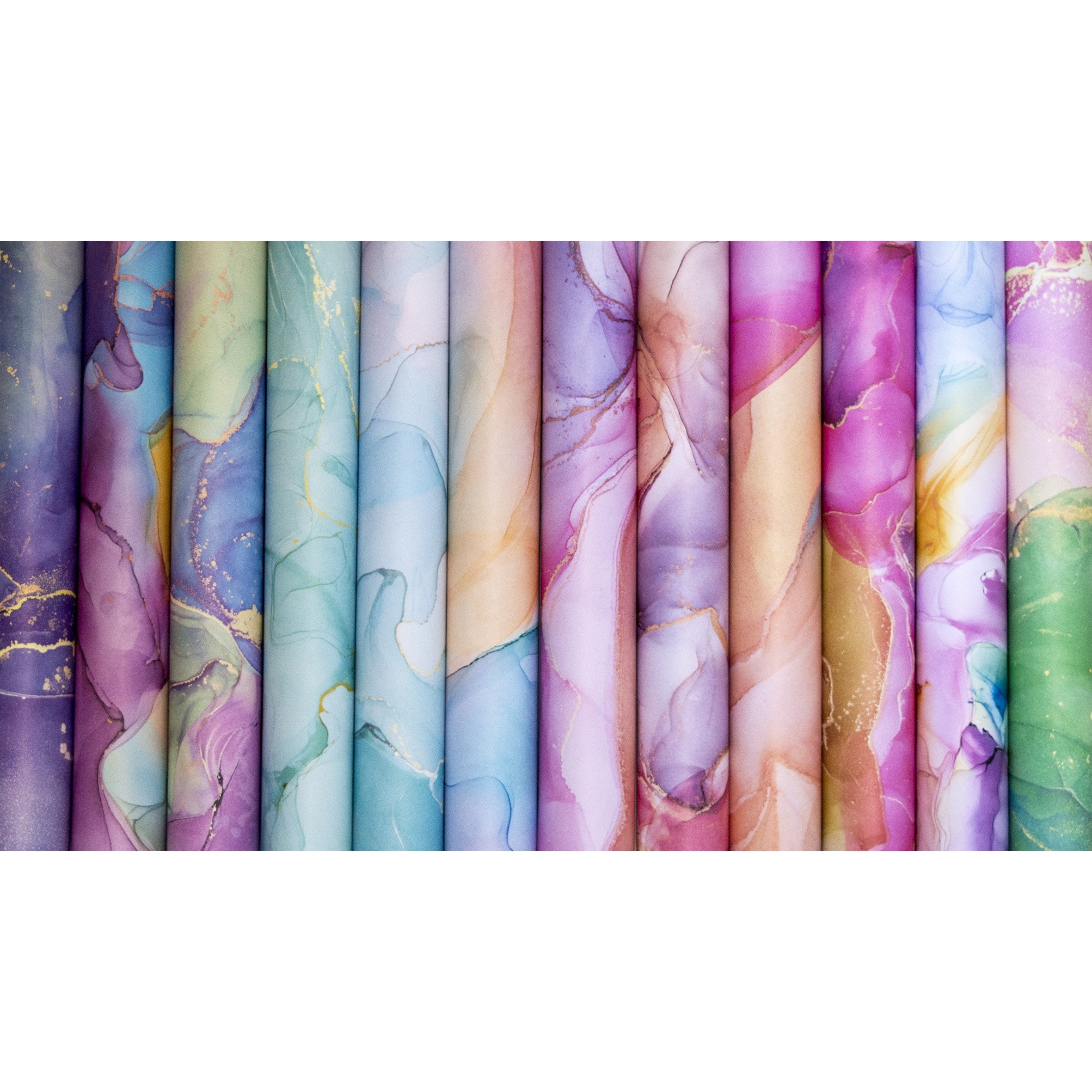 Craft Consortium Ink Drops Candy Double-Sided Paper Pad, 6" x 6"