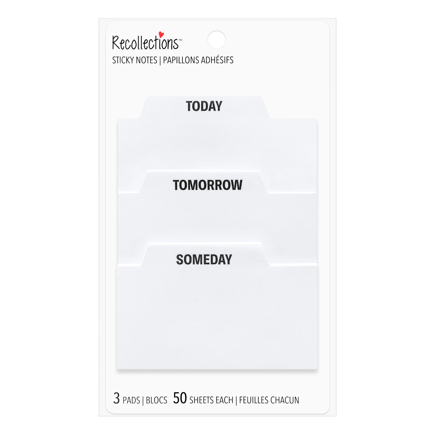 Today Tab Planner Sticky Notes by Recollections™