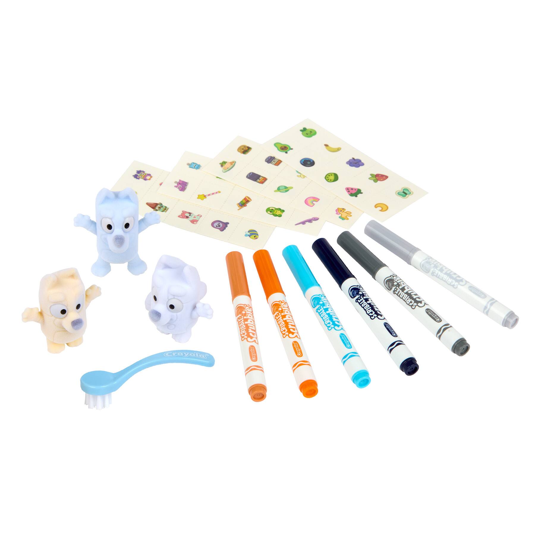 Crayola® Scribble Scrubbie® Bluey Deluxe Set