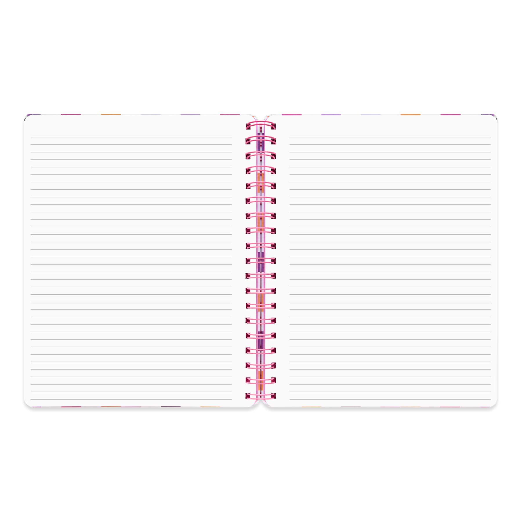 8" x 10" Purple Check Spiral Lined Notebook by Recollections™