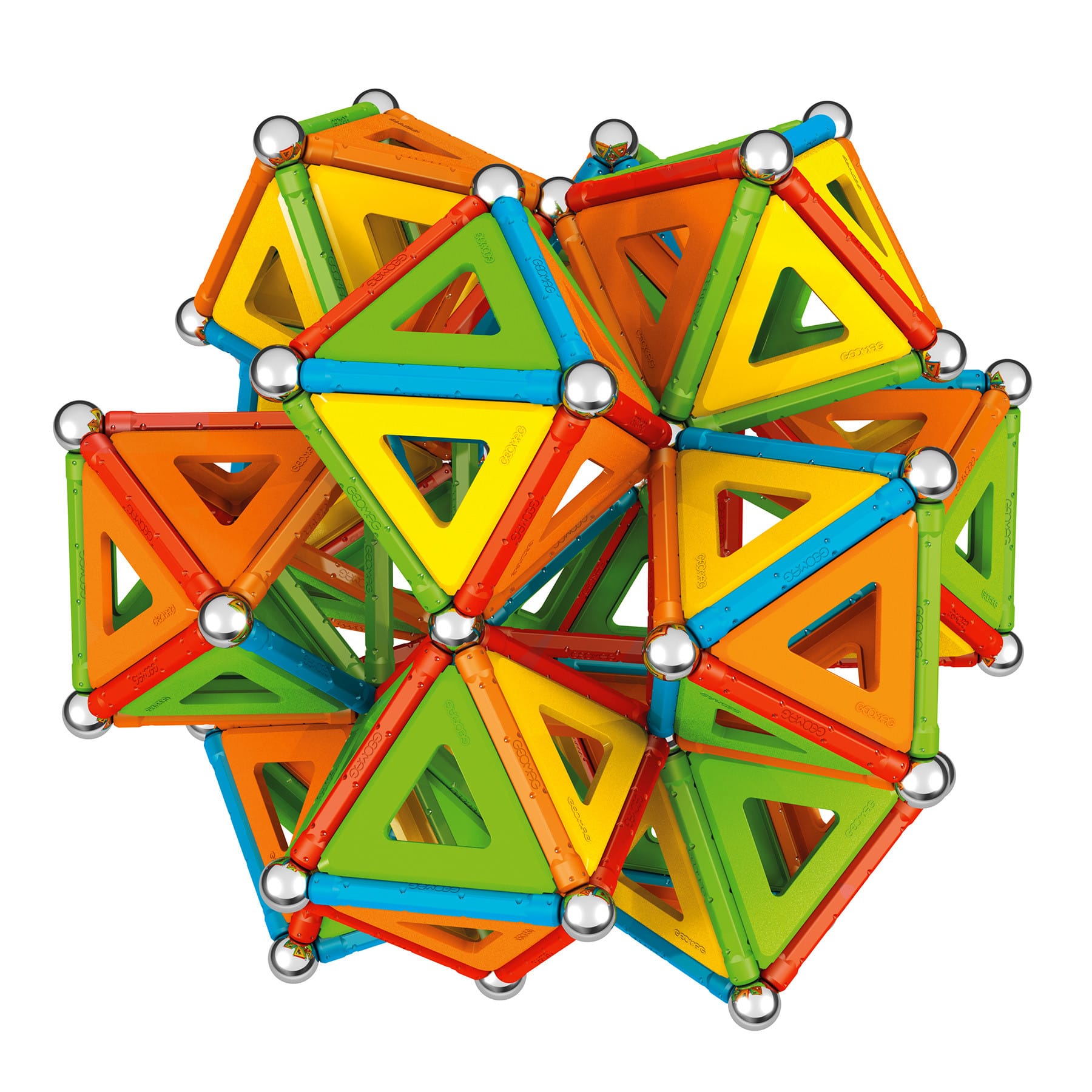 Geomag™ Supercolor Recycled Masterbox Magnetic Building Set