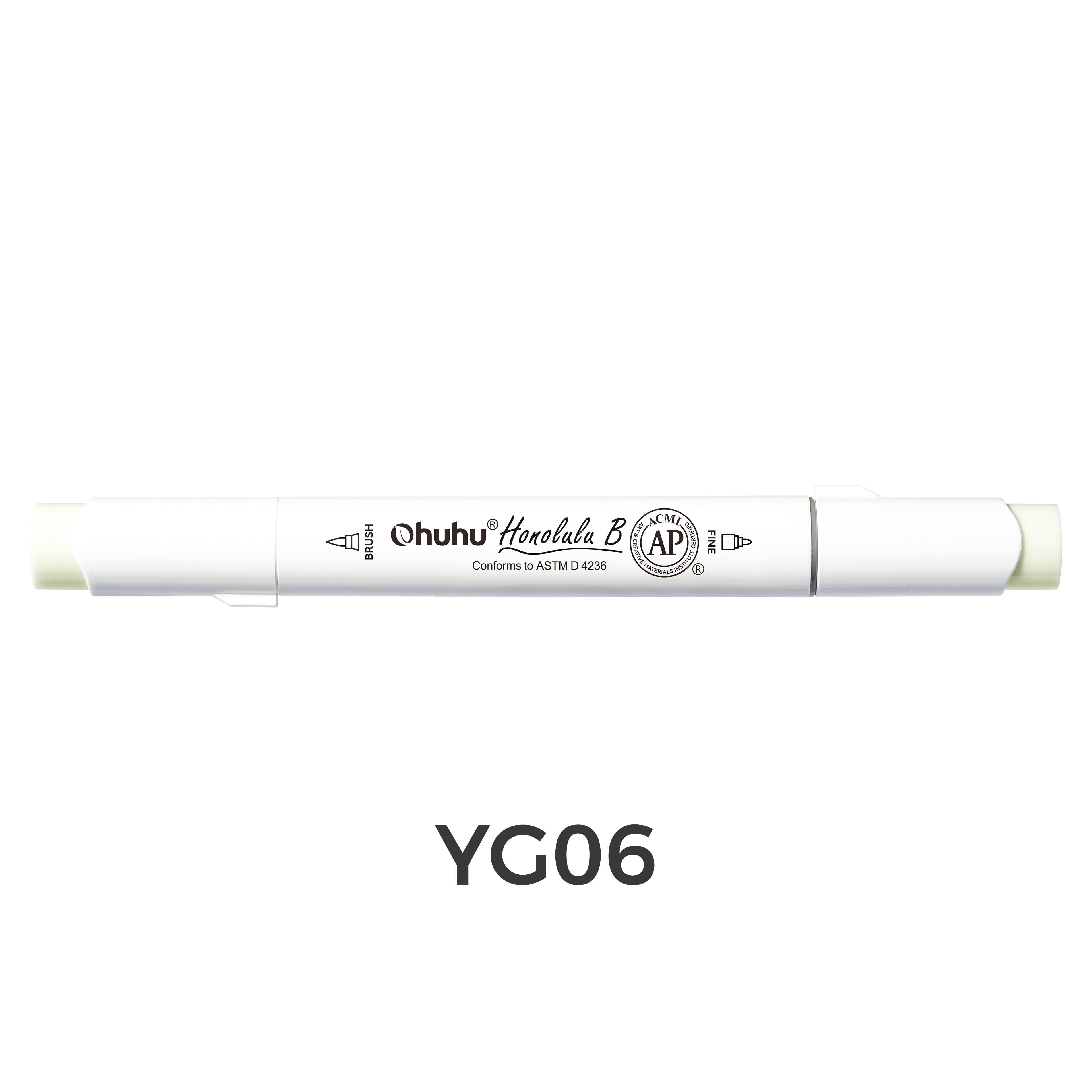 Michaels, Ohuhu® Honolulu B Brush & Fine Dual Tip Marker – Category: Dual Tip Art Markers