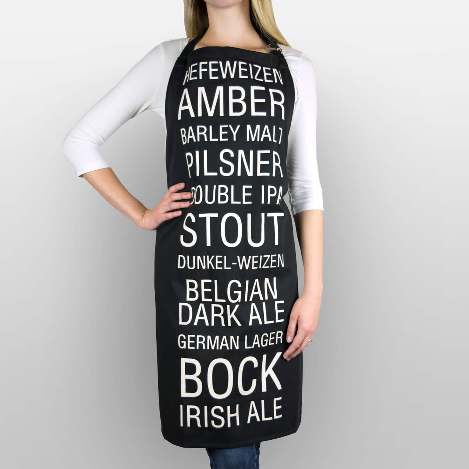 Beer Print Chef Apron
