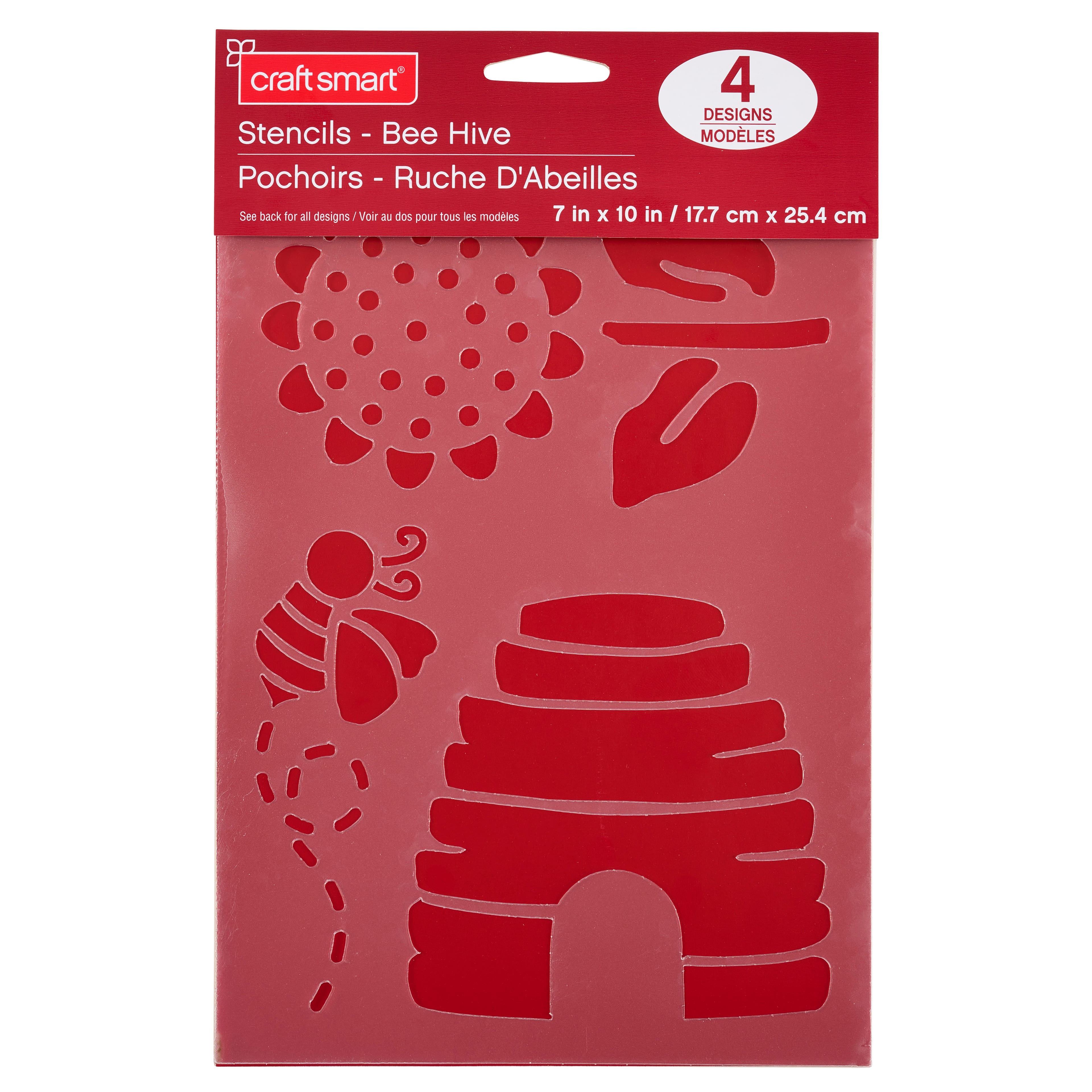 Bee Hive Stencils, 7" x 10" by Craft Smart®