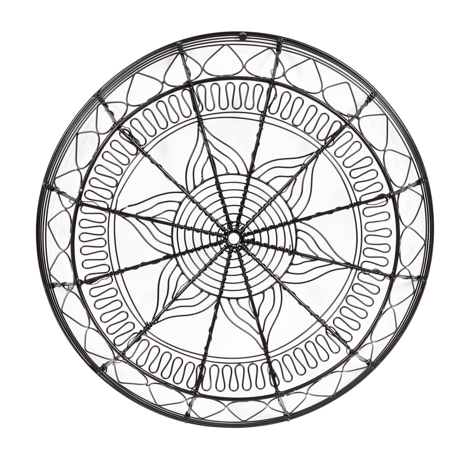 Black Eclectic Wall Décor Set 21", 18" & 15"