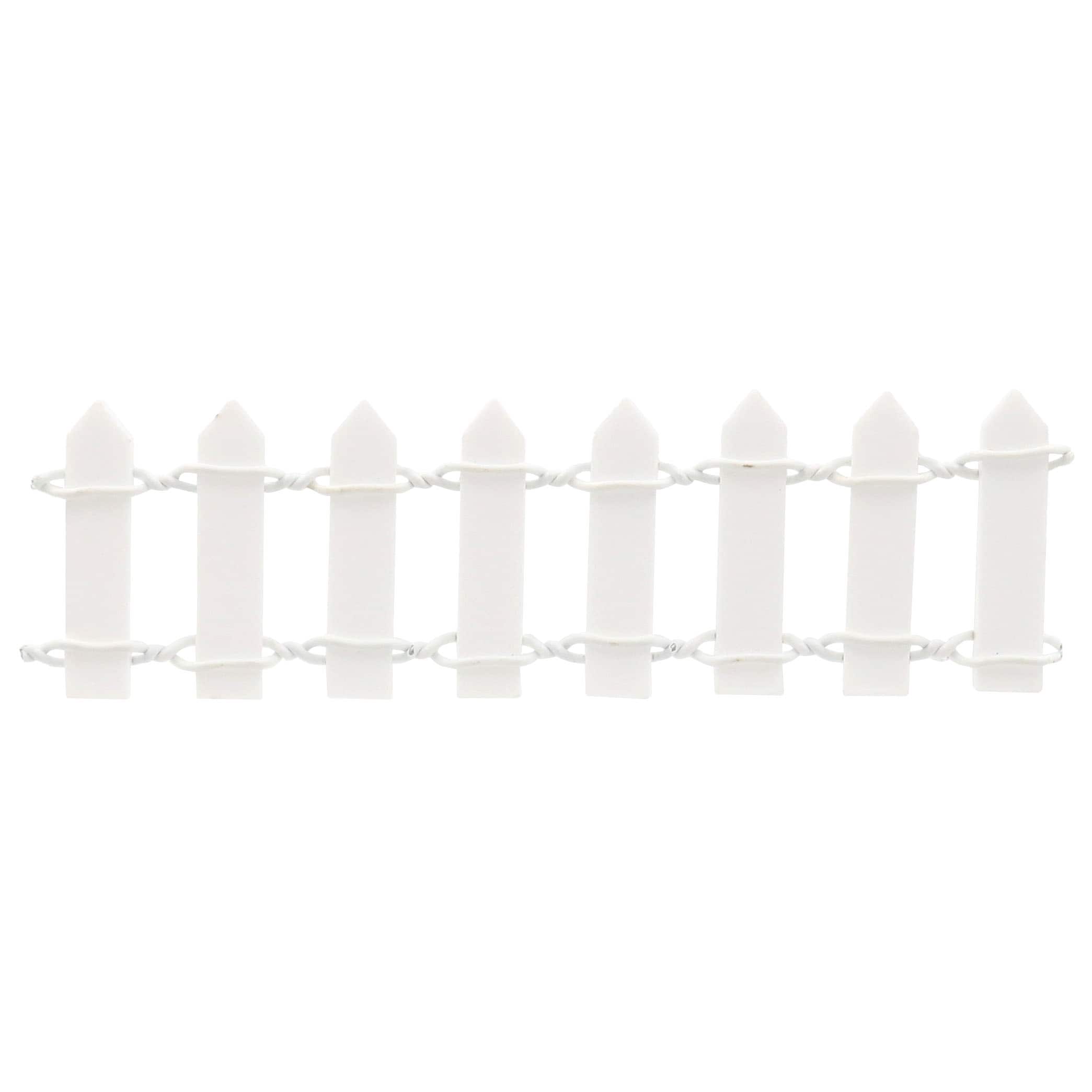 Mini White Fence Decorations, 4ct. by Ashland®